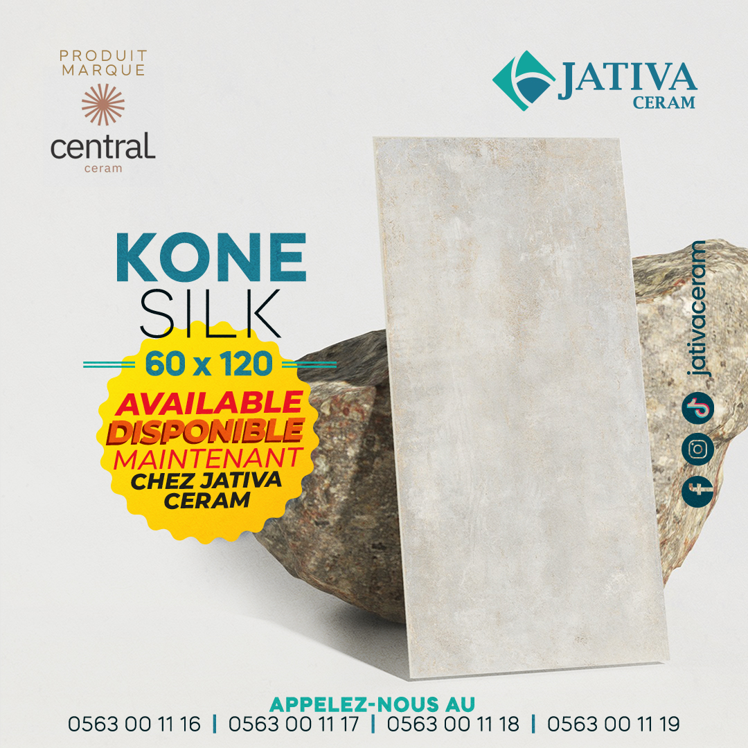 jativa ceram Facebook ad: KONE SILK (HARD MAT FINISH)