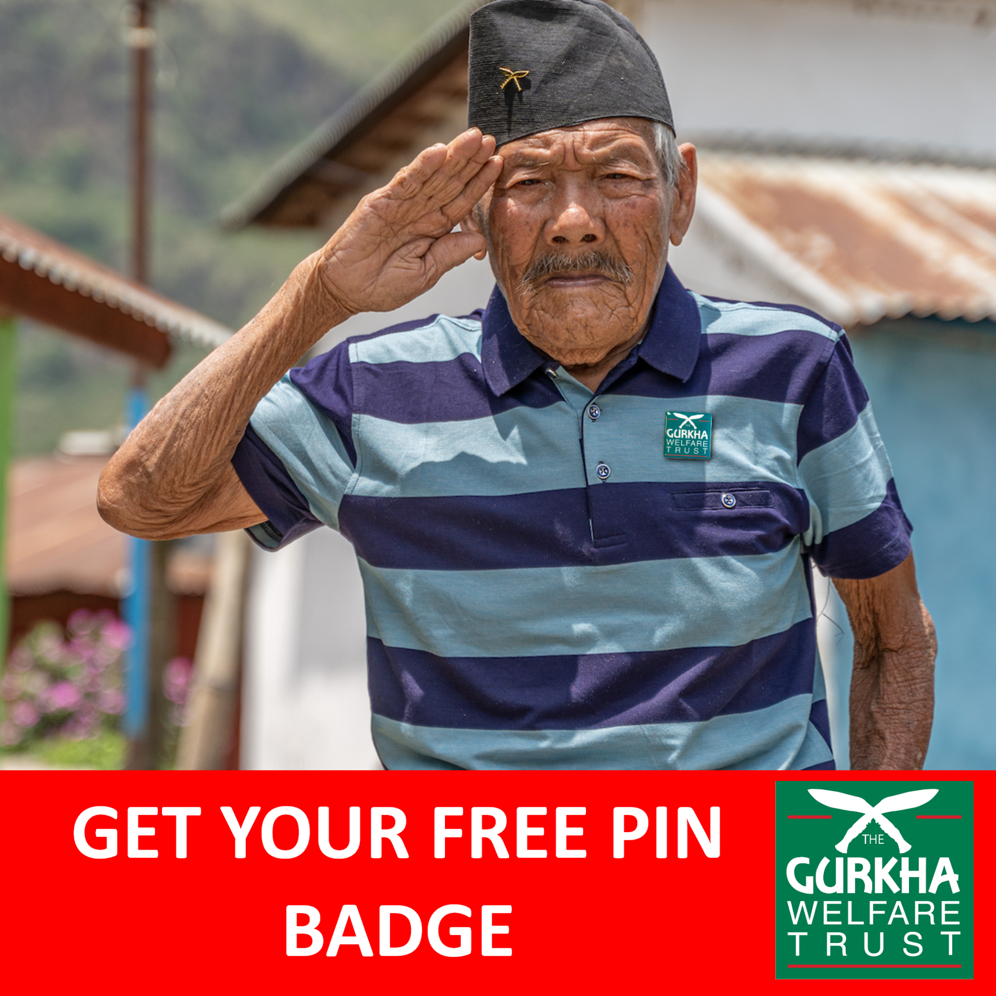The Gurkha Welfare Trust Facebook ad