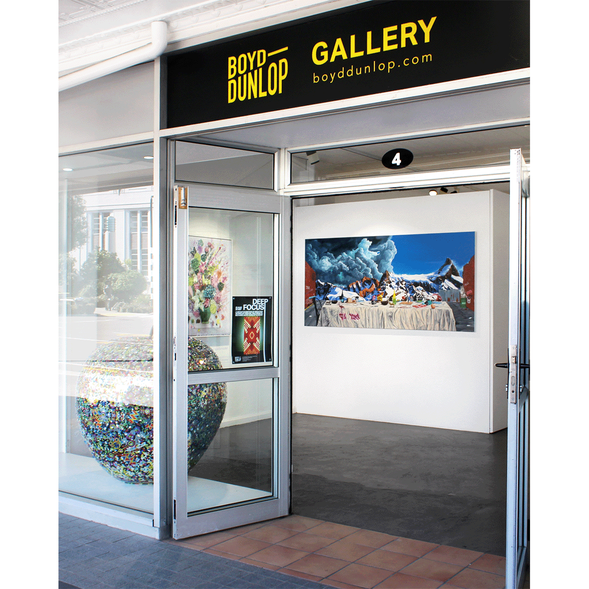 Boyd-Dunlop Gallery Facebook ad: View an exciting collection of original art and…