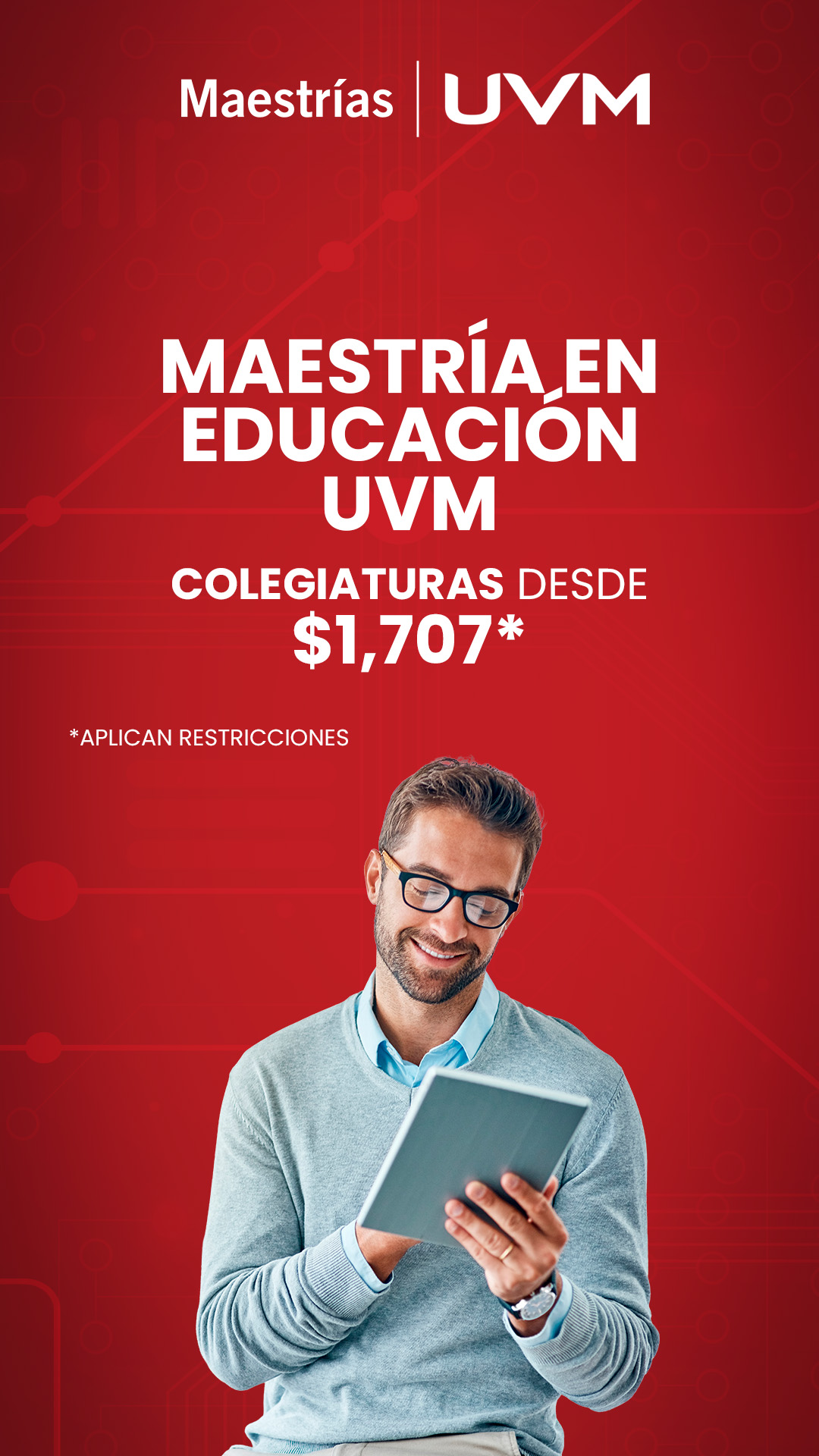 UVM Facebook ad