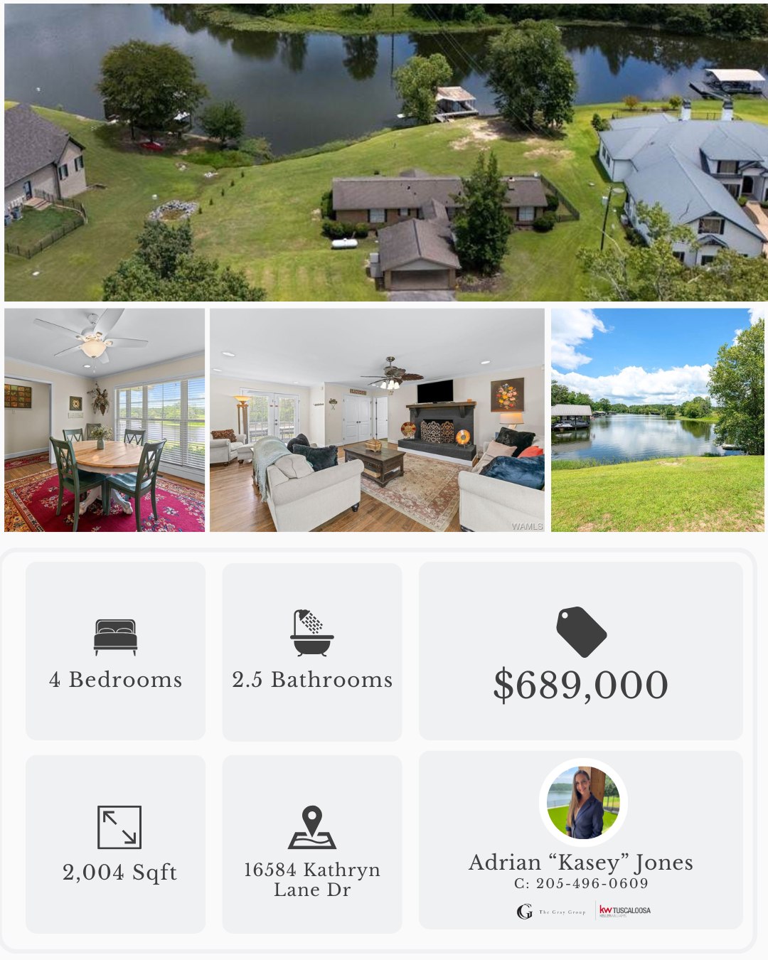 The Gray Group at Keller Williams Realty Tuscaloosa Facebook ad