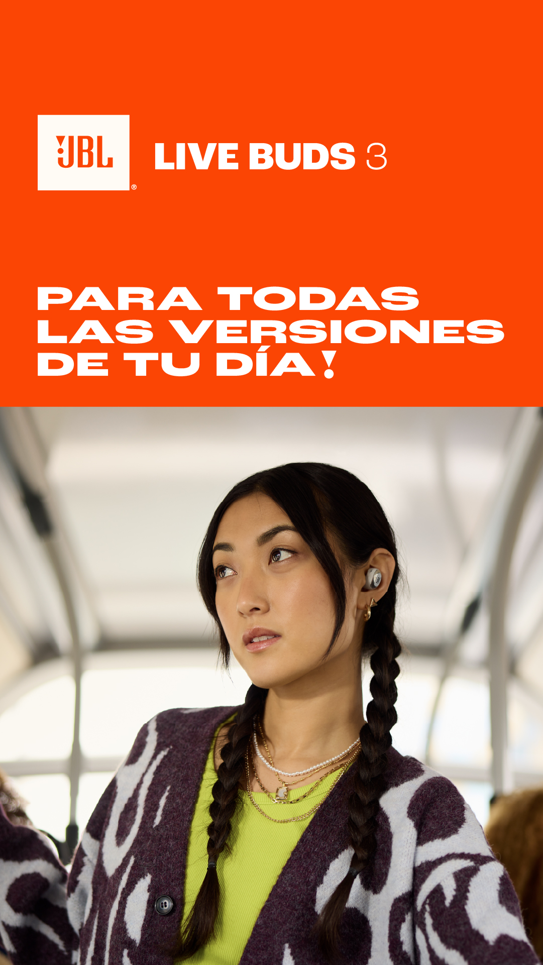 JBL Argentina Facebook ad: ¡Descubrí JBL Live Buds 3!