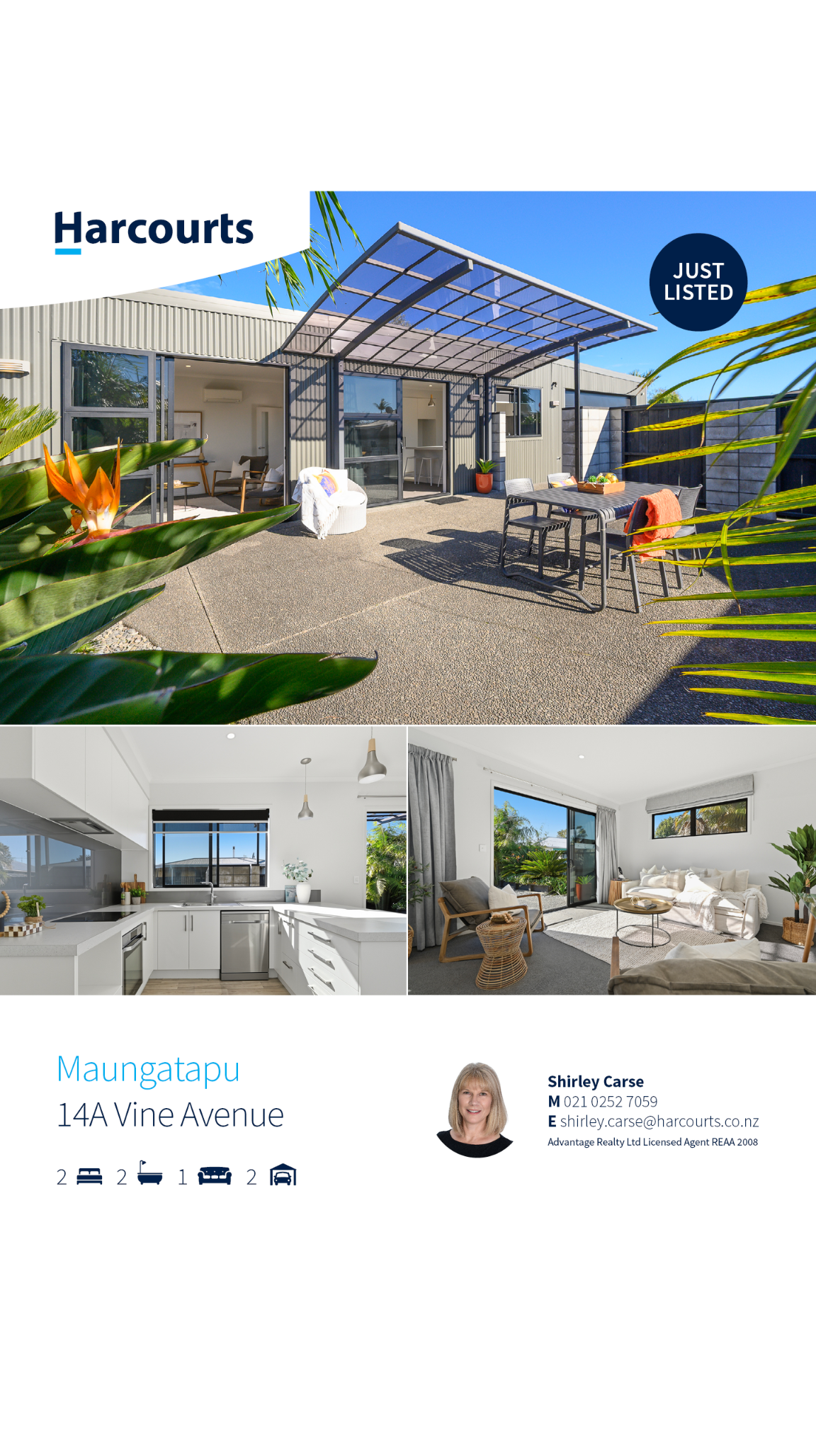 Harcourts Advantage Tauranga Facebook ad