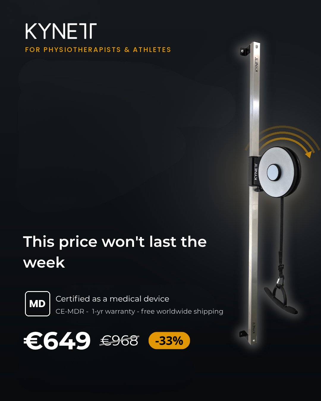 Kynett_com Facebook ad: Game Changer | Workout Anywhere