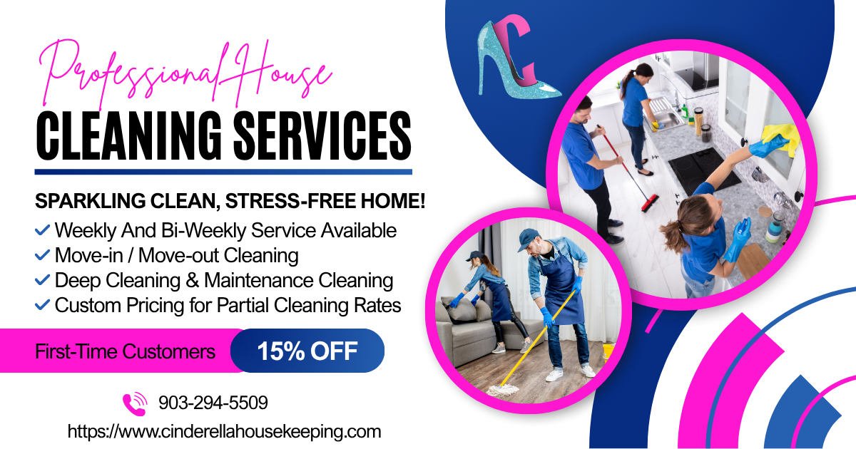 Cinderella Housekeeping Facebook ad