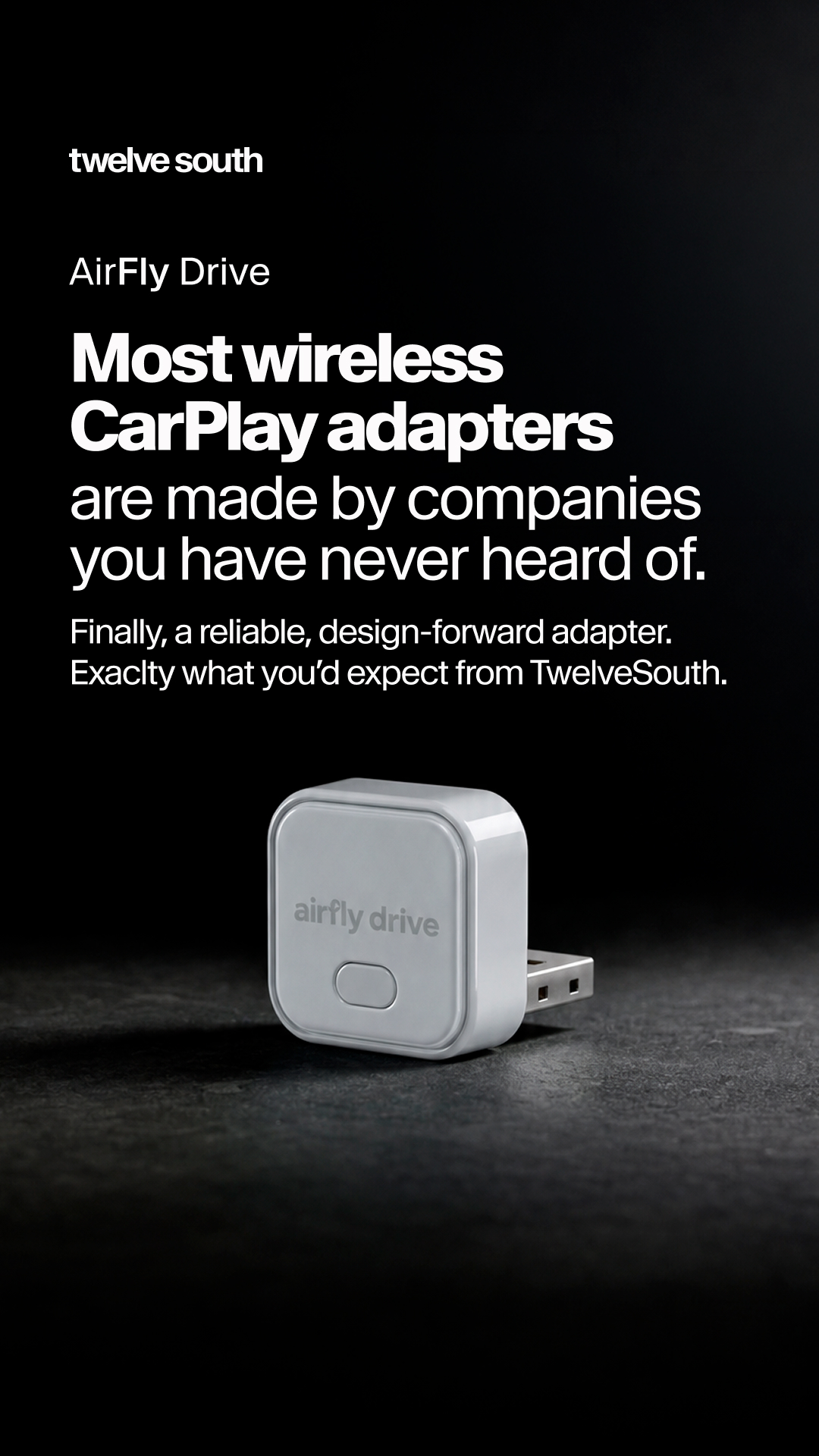 Twelve South Facebook ad: Make wired CarPlay wireless