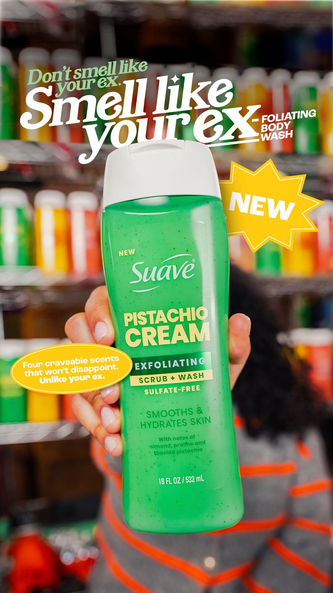 Suave Facebook ad