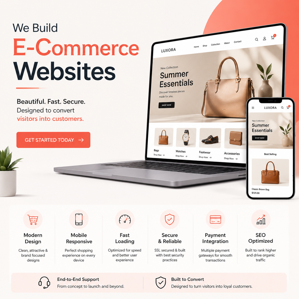Cybershield Technologies Pvt Ltd Facebook ad: We Build eCommerce Websites That Sell