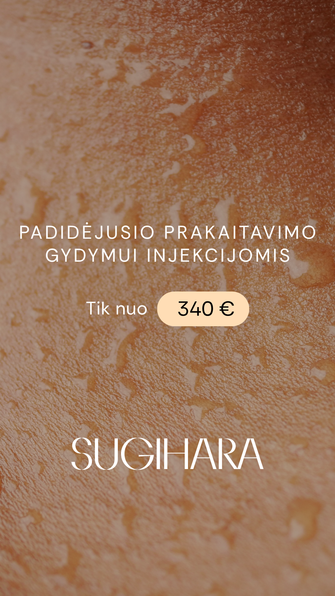 Grožio terapijos ir chirurgijos klinika Sugihara Facebook ad
