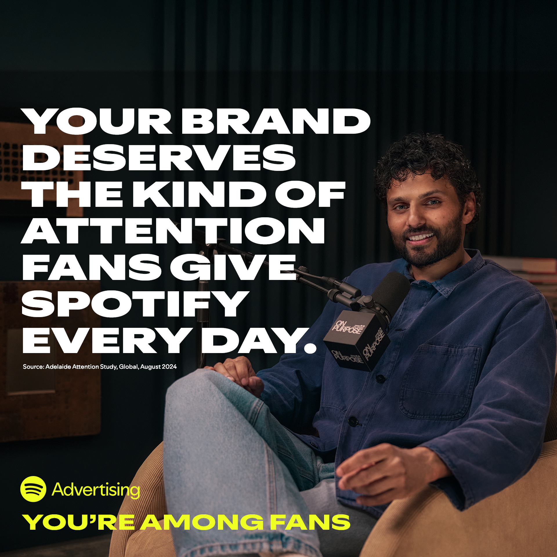 Spotify Advertising Facebook ad