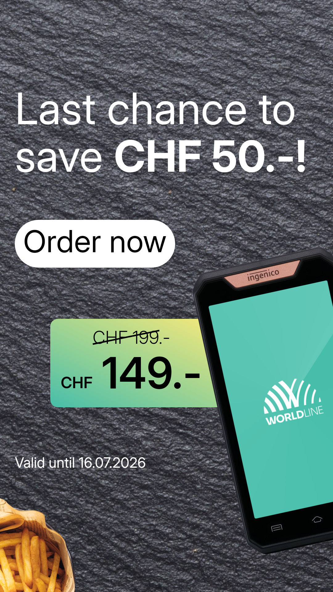 Worldline Switzerland Facebook ad