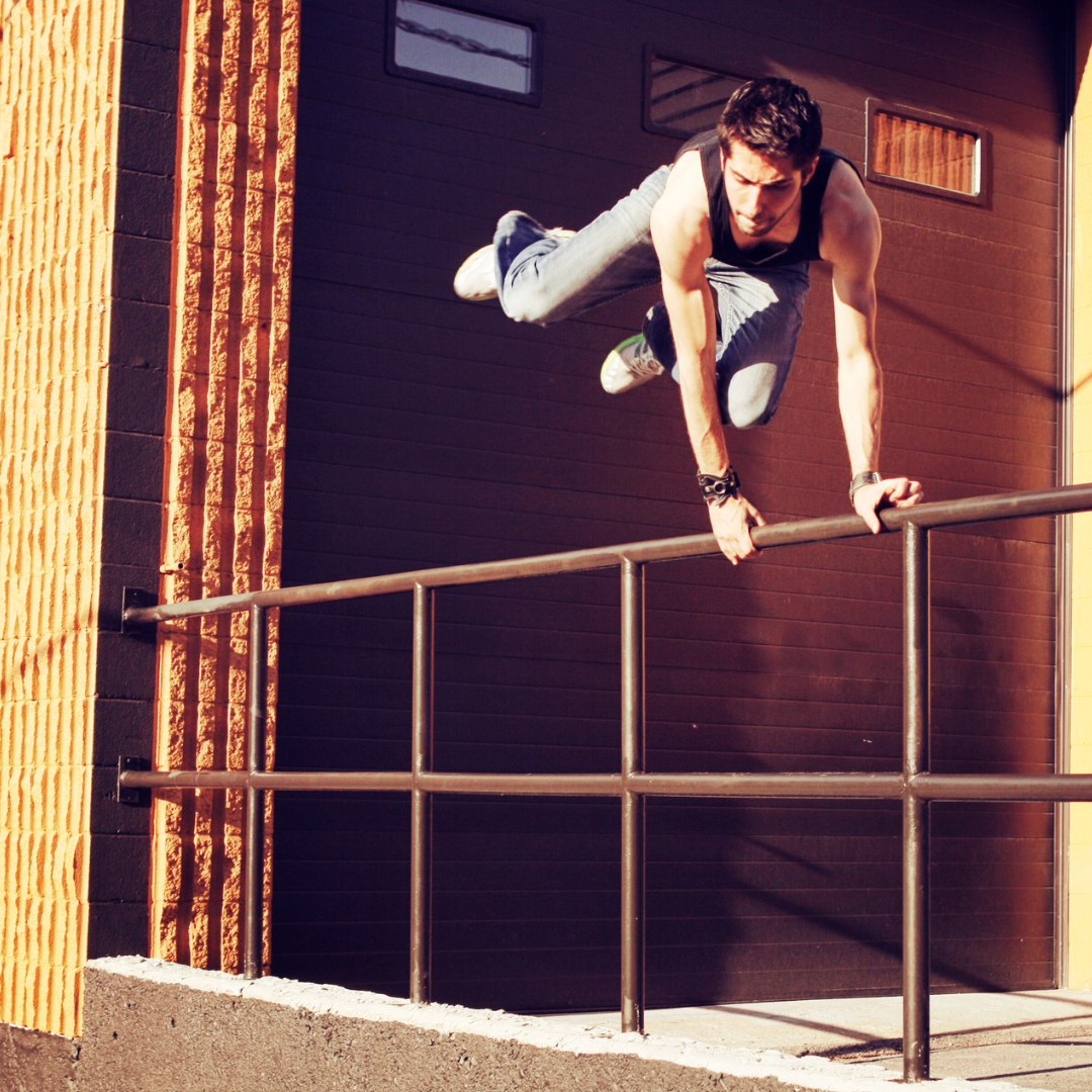Parkour Akatemia Facebook ad from Aug 20, 2026