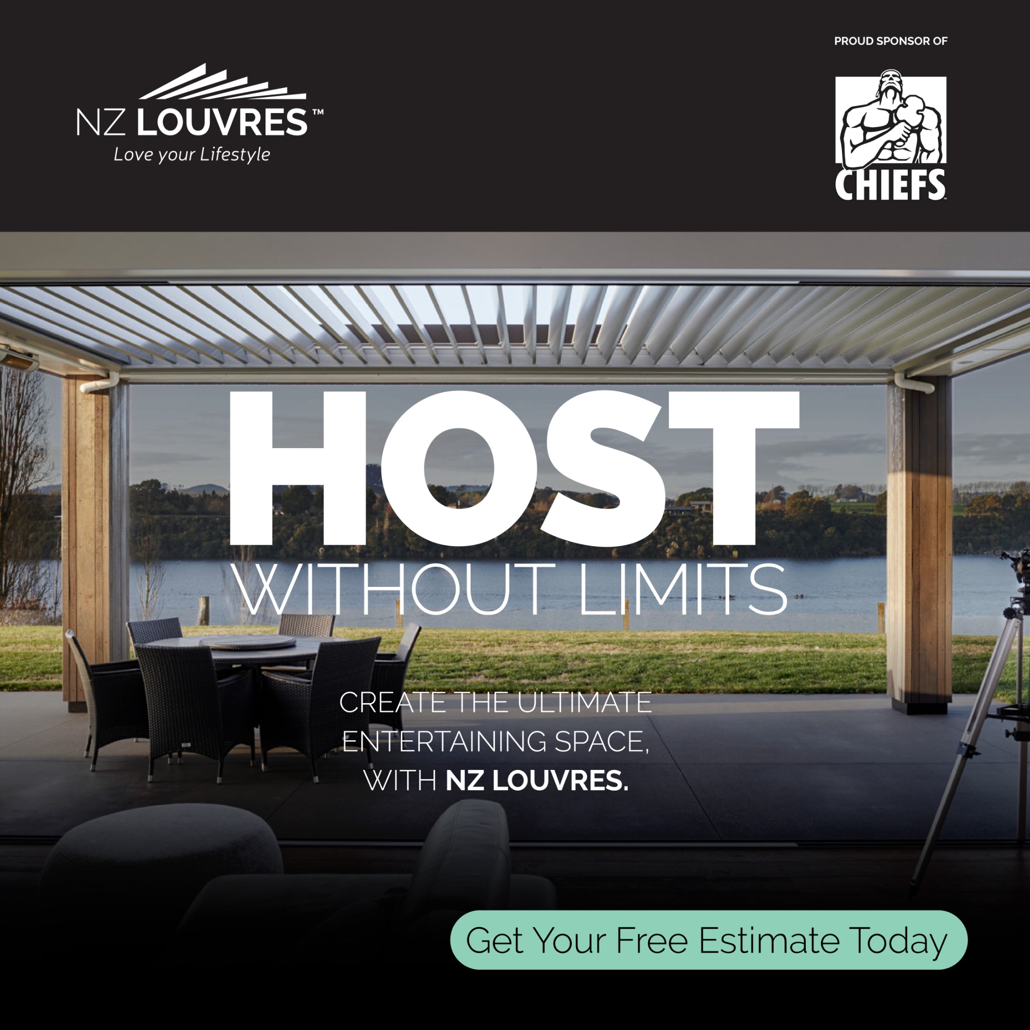 NZ Louvres Facebook ad