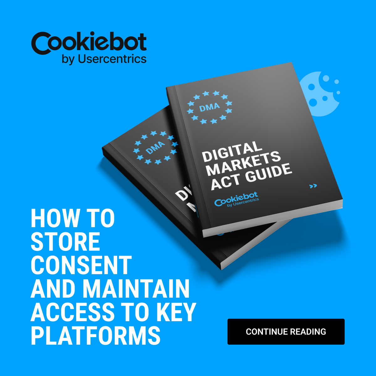 Cookiebot CMP Facebook ad