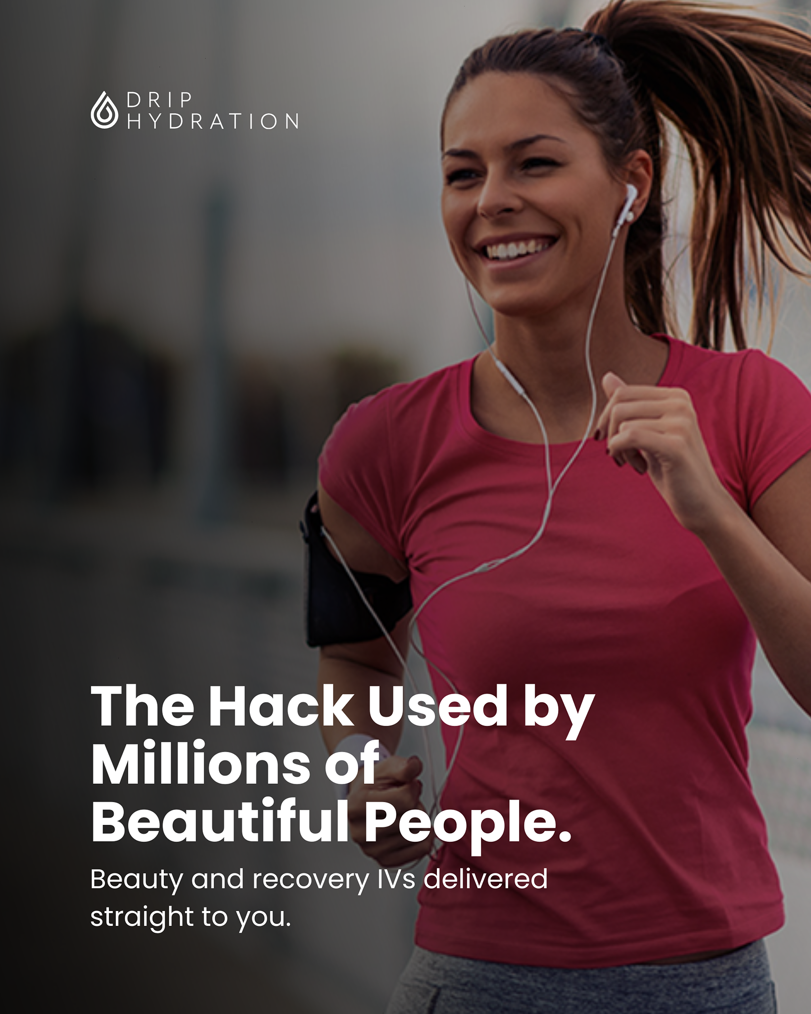 Drip Hydration Facebook ad