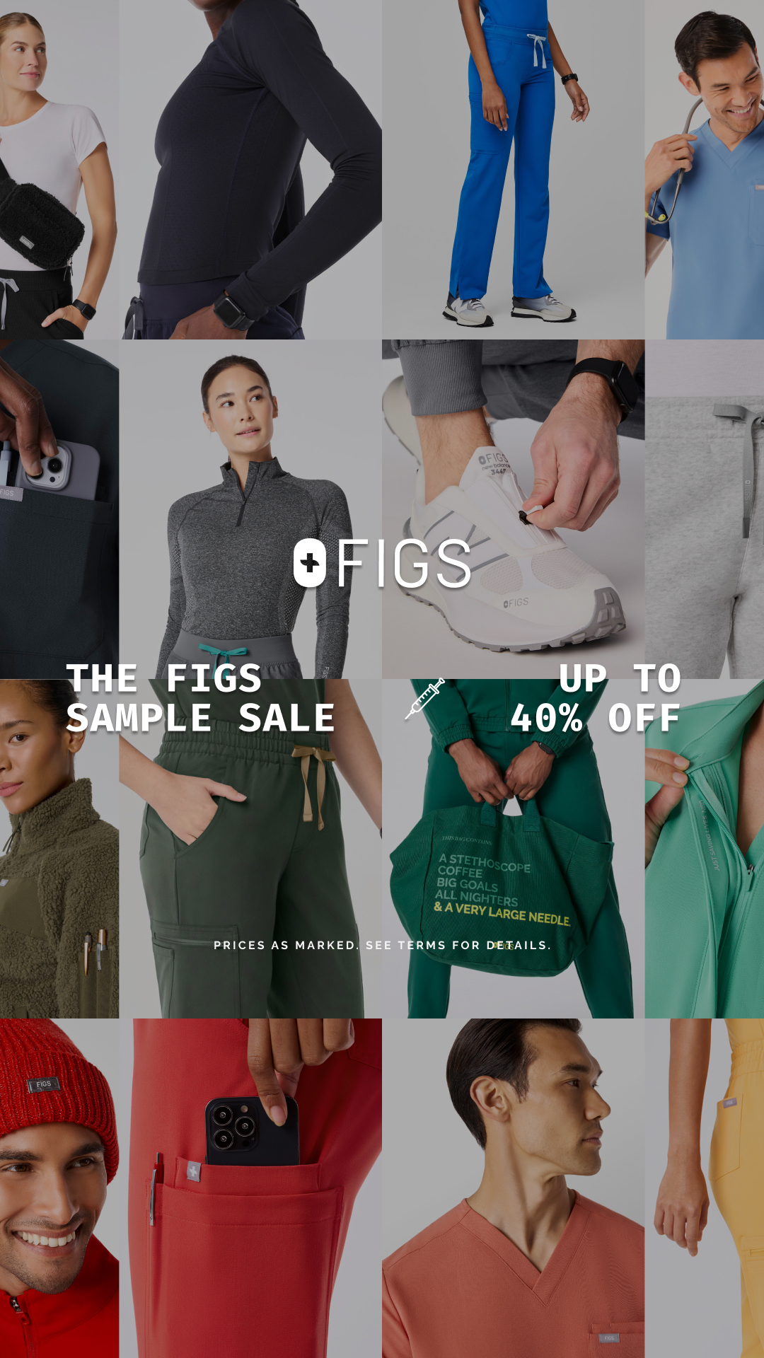FIGS Facebook ad