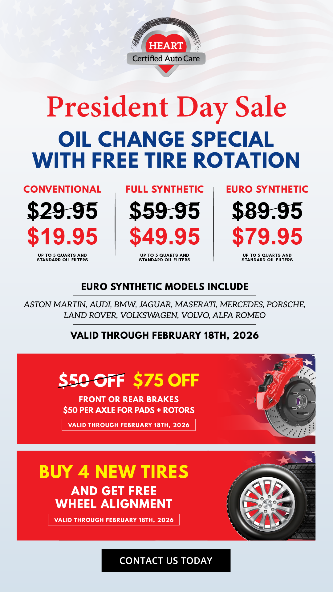 HEART Certified Auto Care Facebook ad