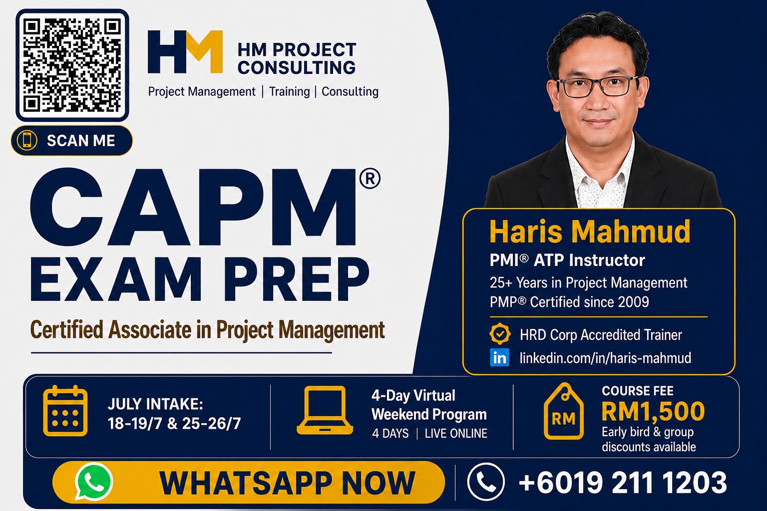 HM Project Consulting Facebook ad: πππ«ππ’ππ’ππ ππ¬π¬π¨ππ’πππ π’π§ ππ«π¨π£πππβ¦