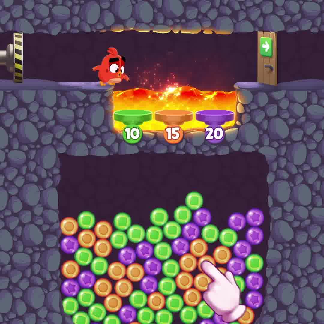 Angry Birds Dream Blast Facebook ad from Aug 12, 2026