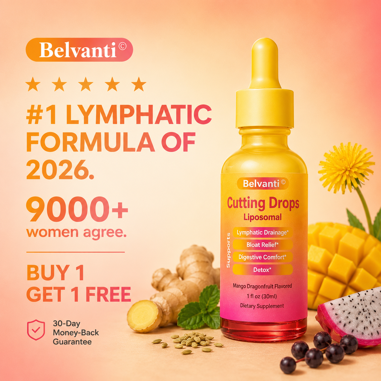 Belvanti Facebook ad: Your Everyday Bloating Support
