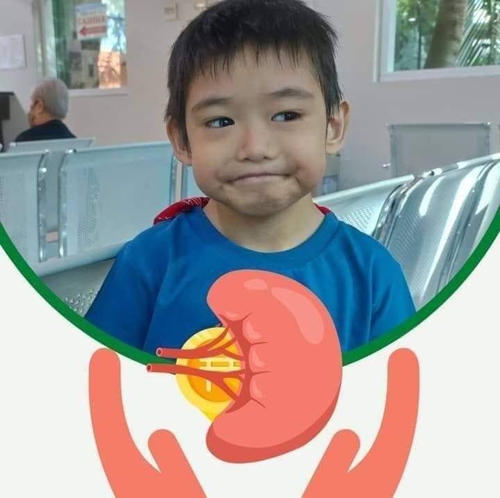 Fundraising for Kehn Zachary Aquino Kidney Transplant Facebook ad: Ako po si Sherly Clarin, Ina ni Kehn…