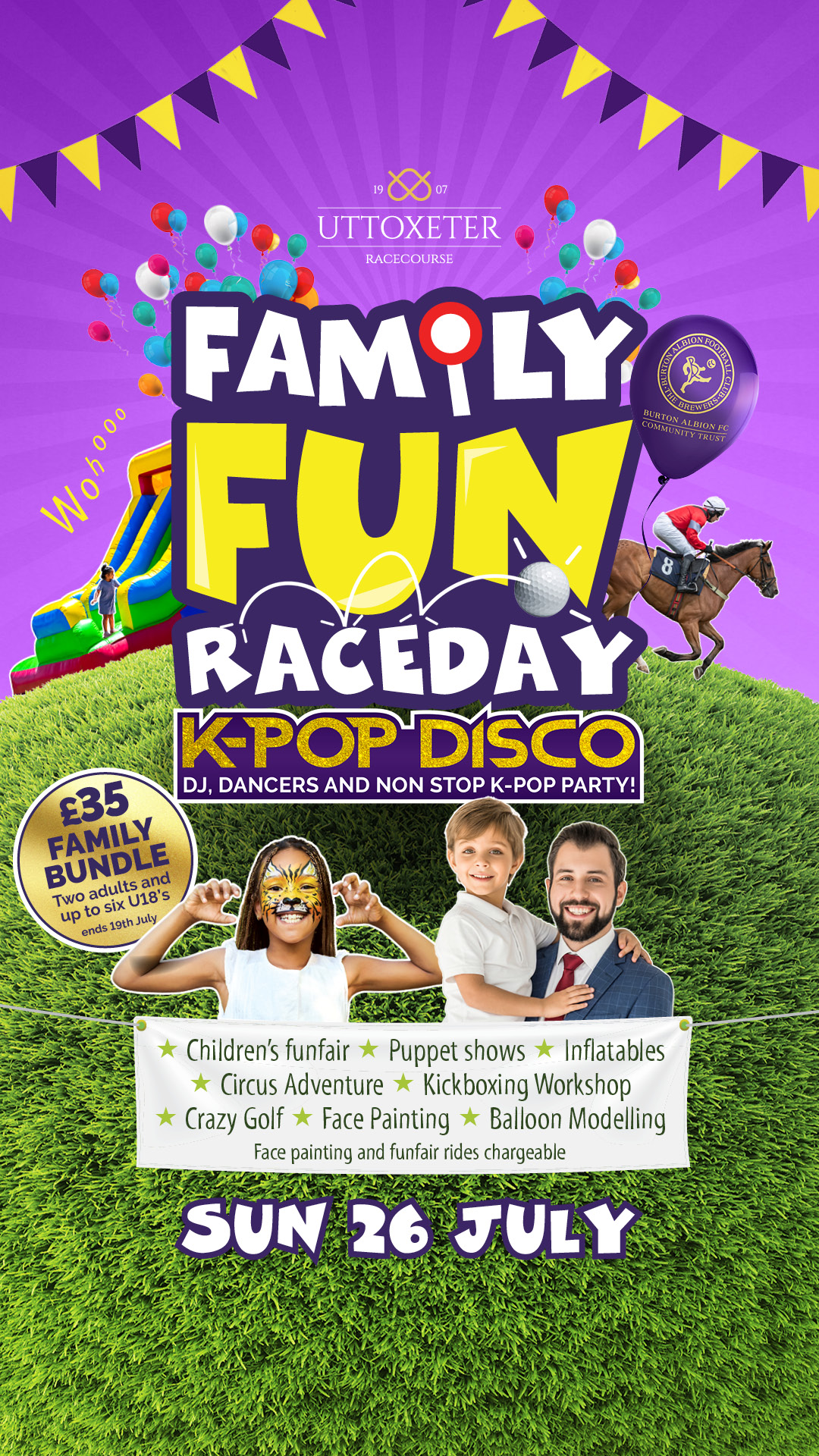 Uttoxeter Racecourse Facebook ad