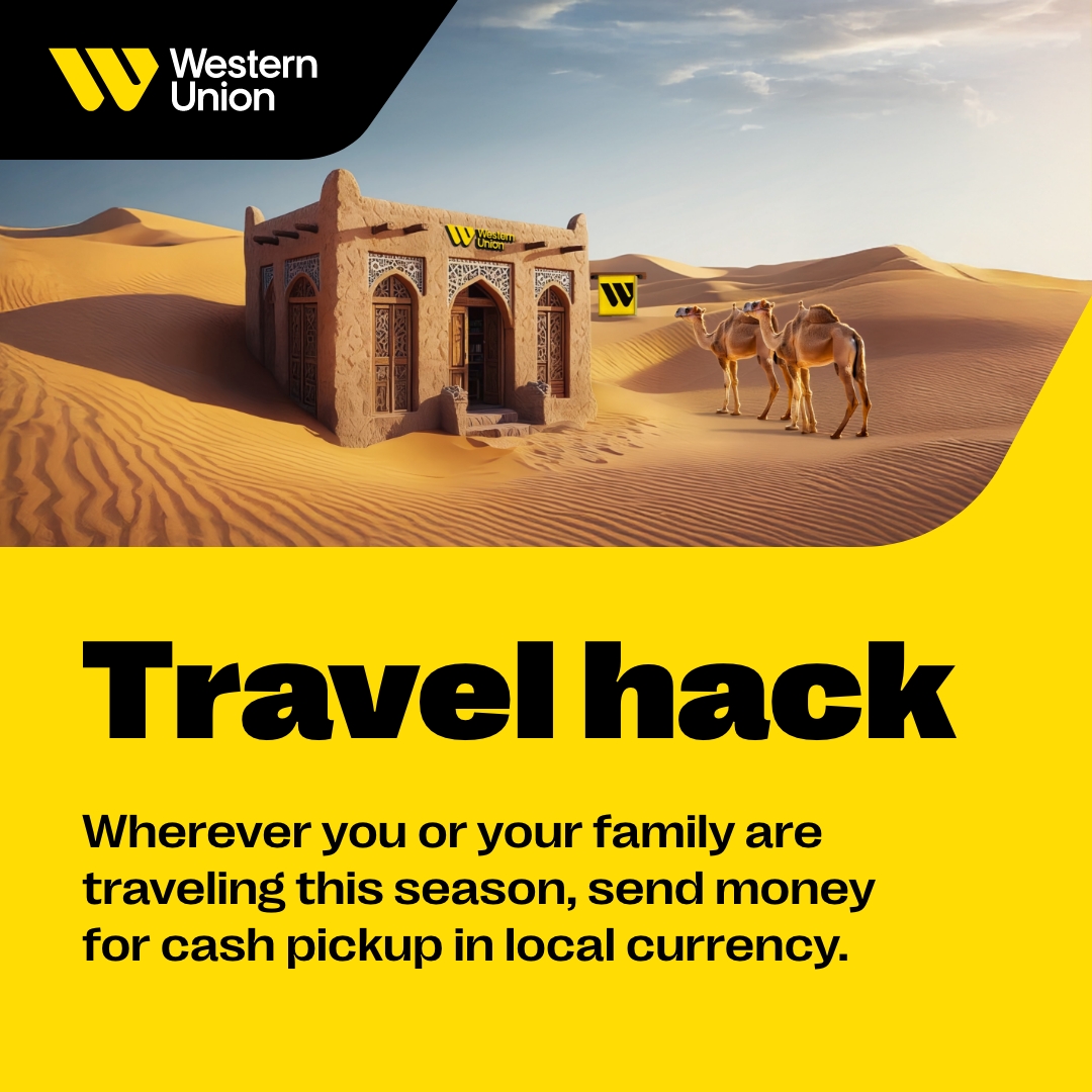 Western Union Facebook ad