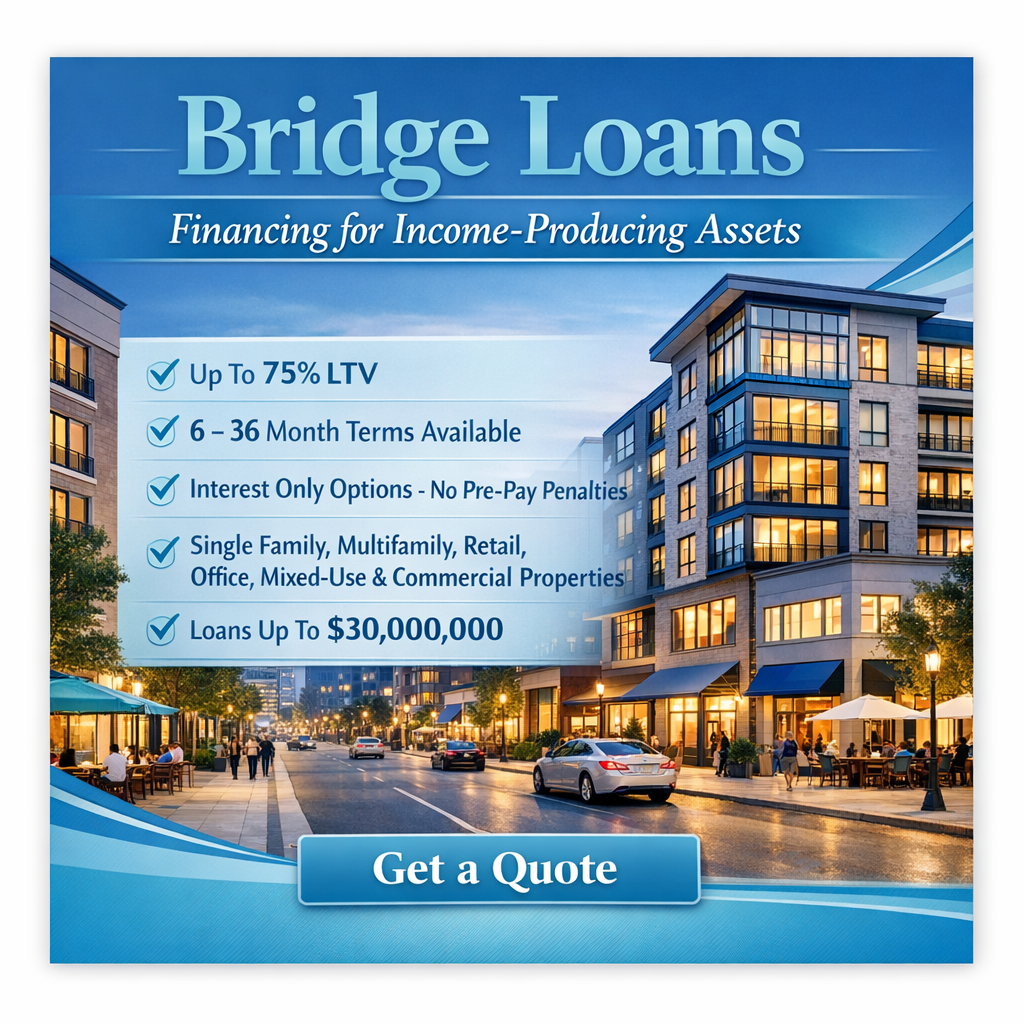 CoreSource Capital Facebook ad: Bridge Loans