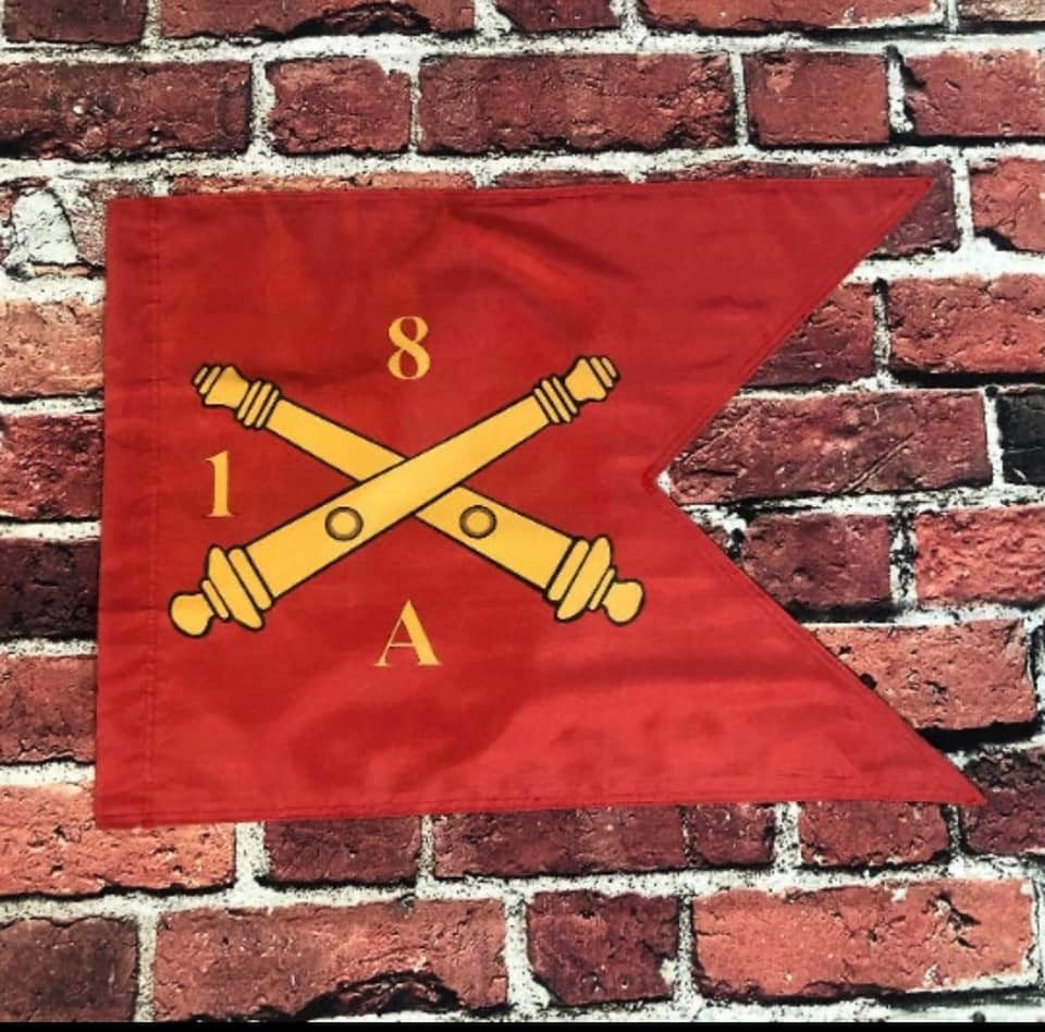 Firebase Delta Facebook ad: Military Flags, Guidons, and Gear