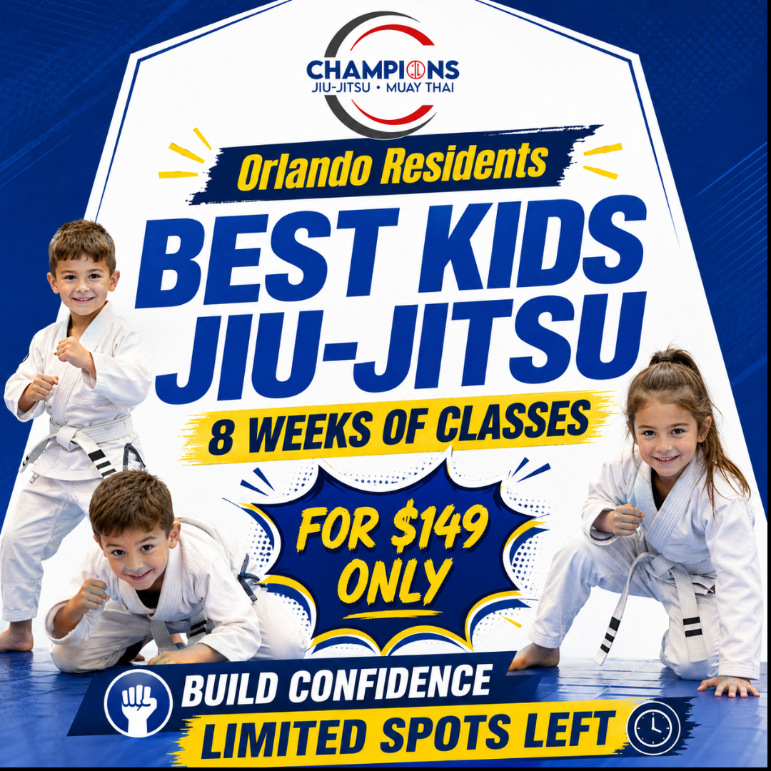 Champions Jiu Jitsu & Muay Thai Facebook ad