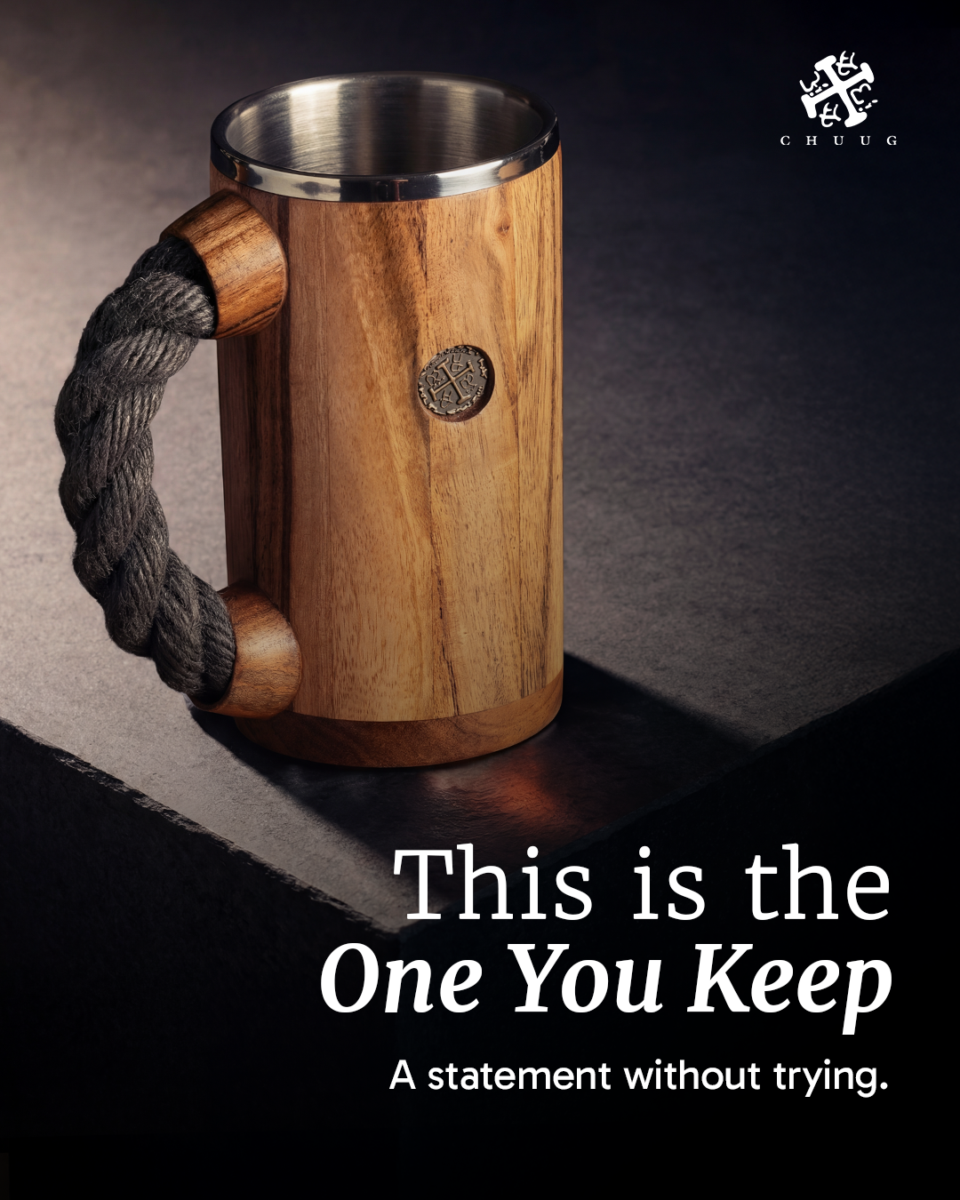 CHUUG Facebook ad: Built for blokes with taste.