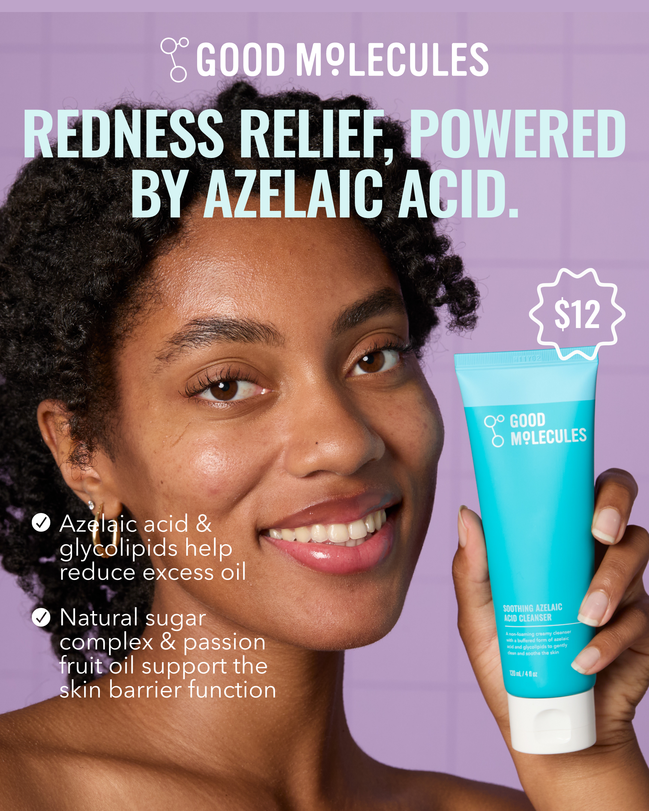 Good Molecules Facebook ad