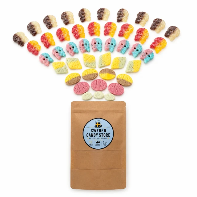 Sweden Candy Store Facebook ad: Discover our Swedish candy mixes packed with sweet…