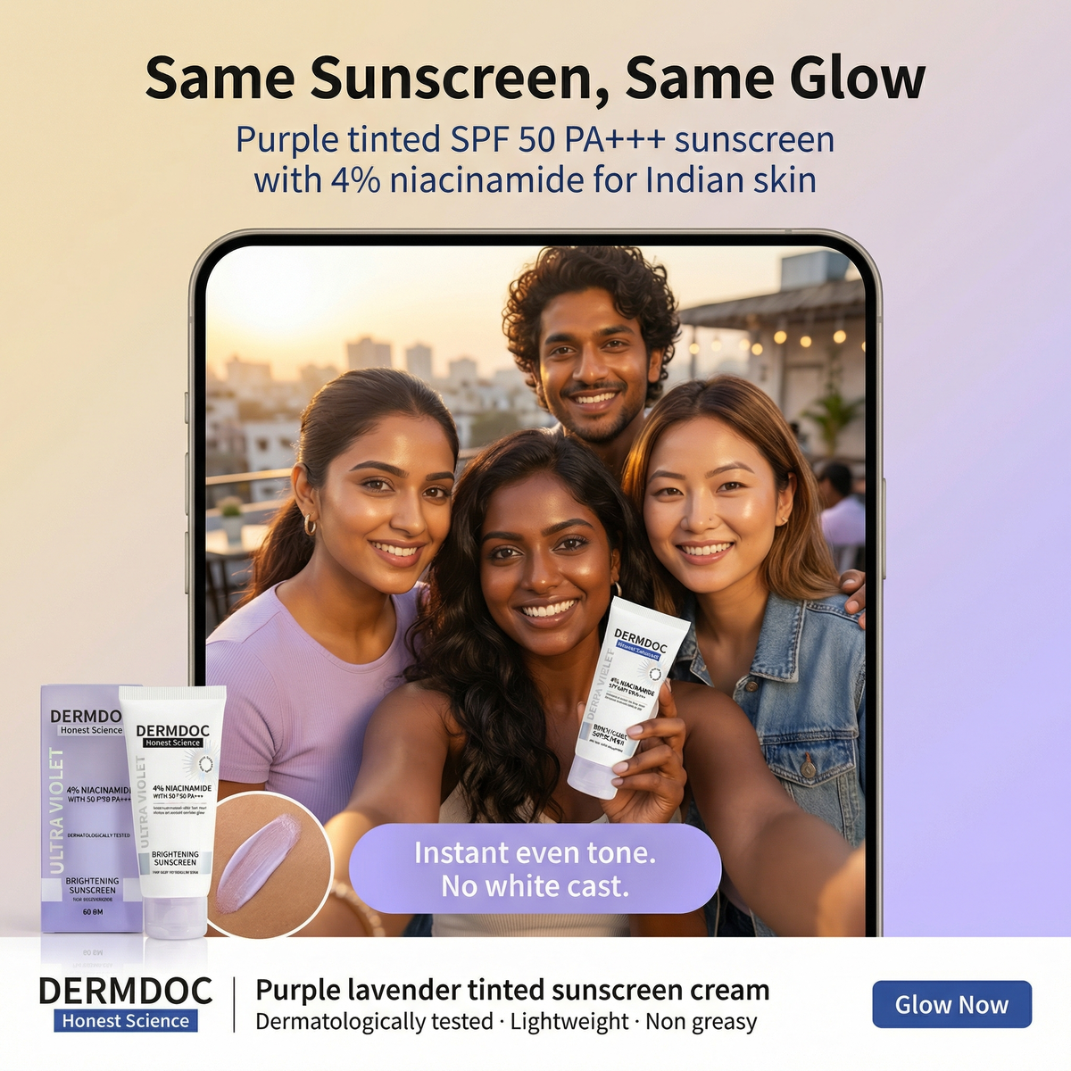 Purplle Facebook ad
