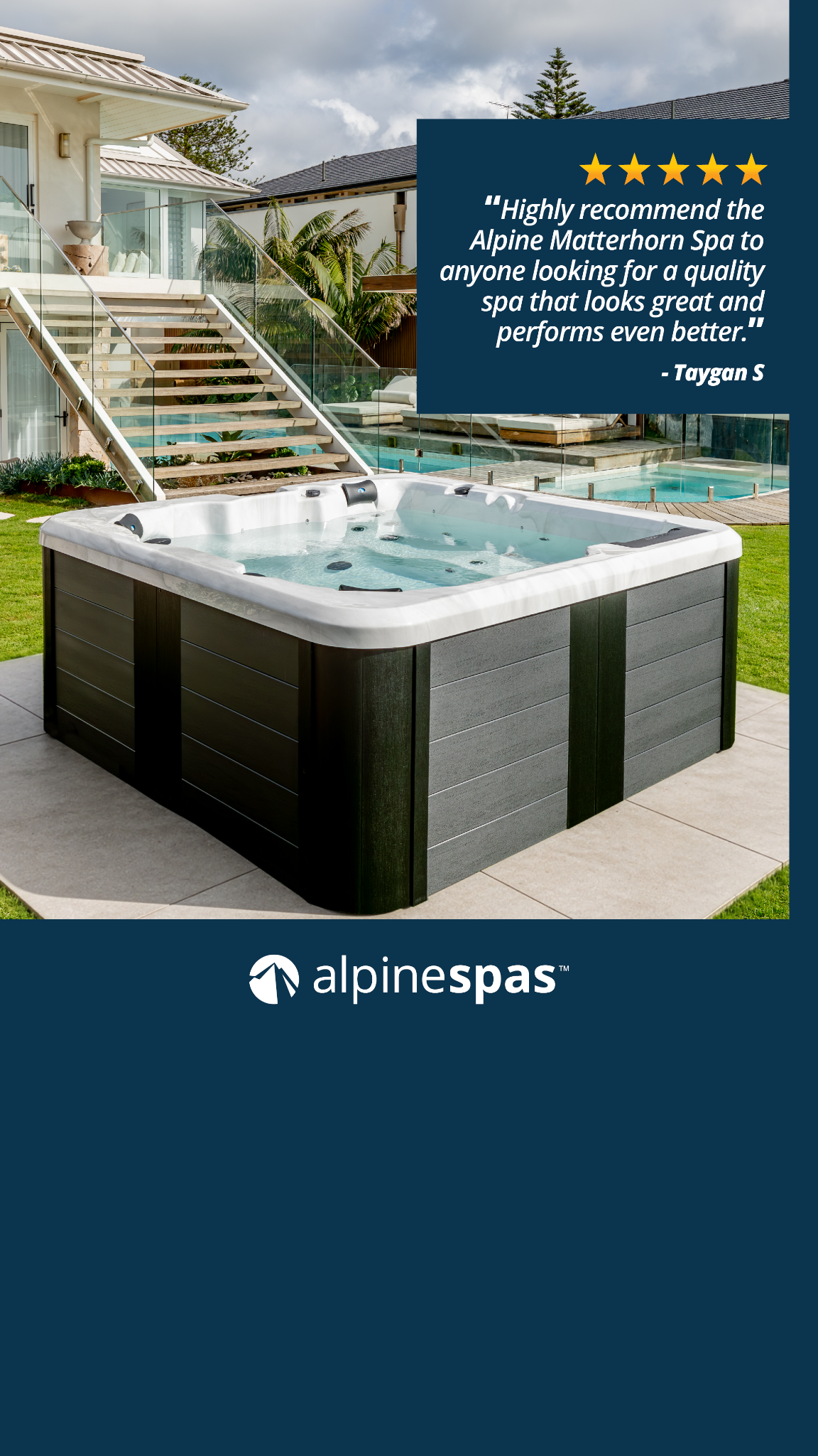 Alpine Spas AU Facebook ad