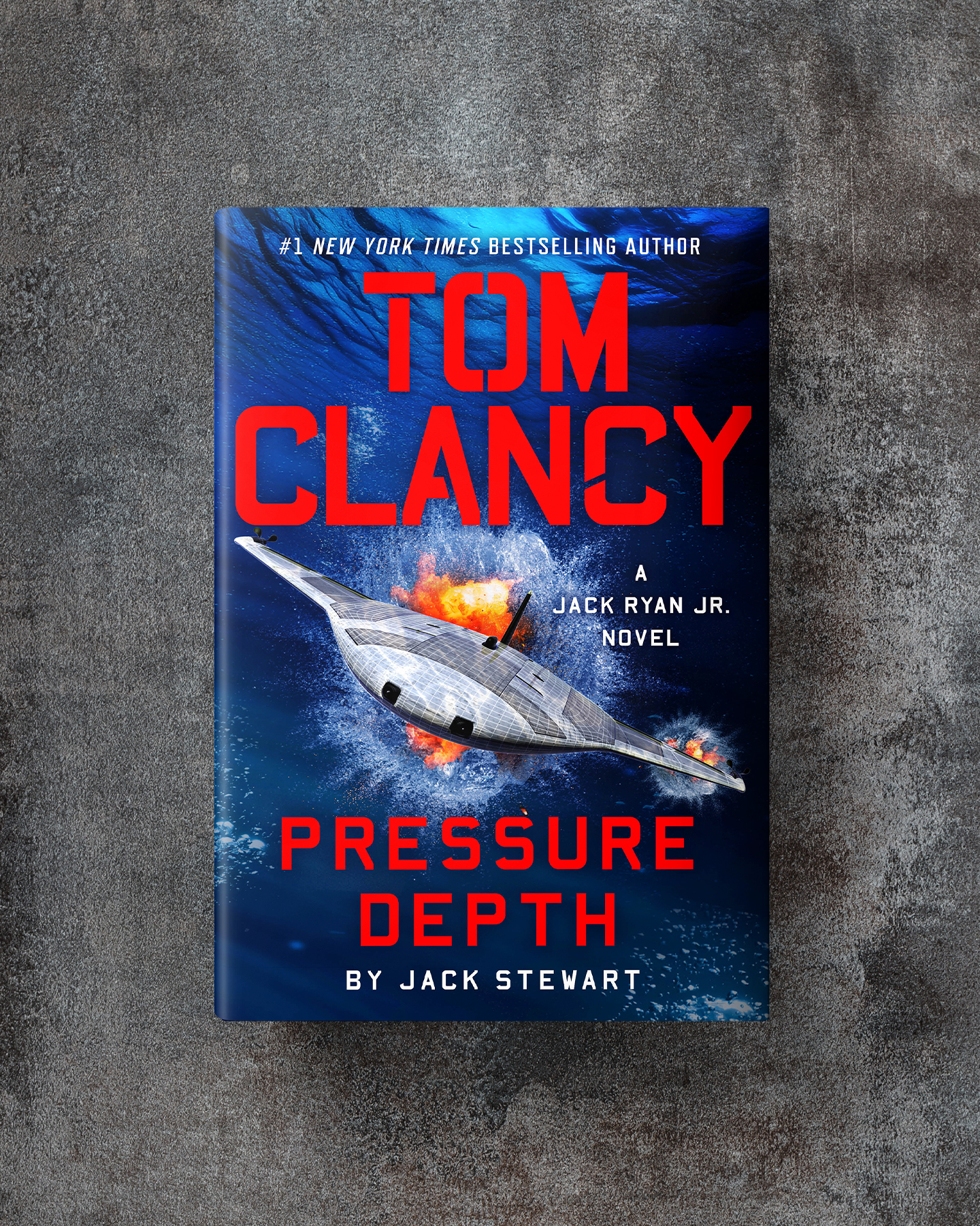 Putnam Books Facebook ad: Tom Clancy Pressure Depth