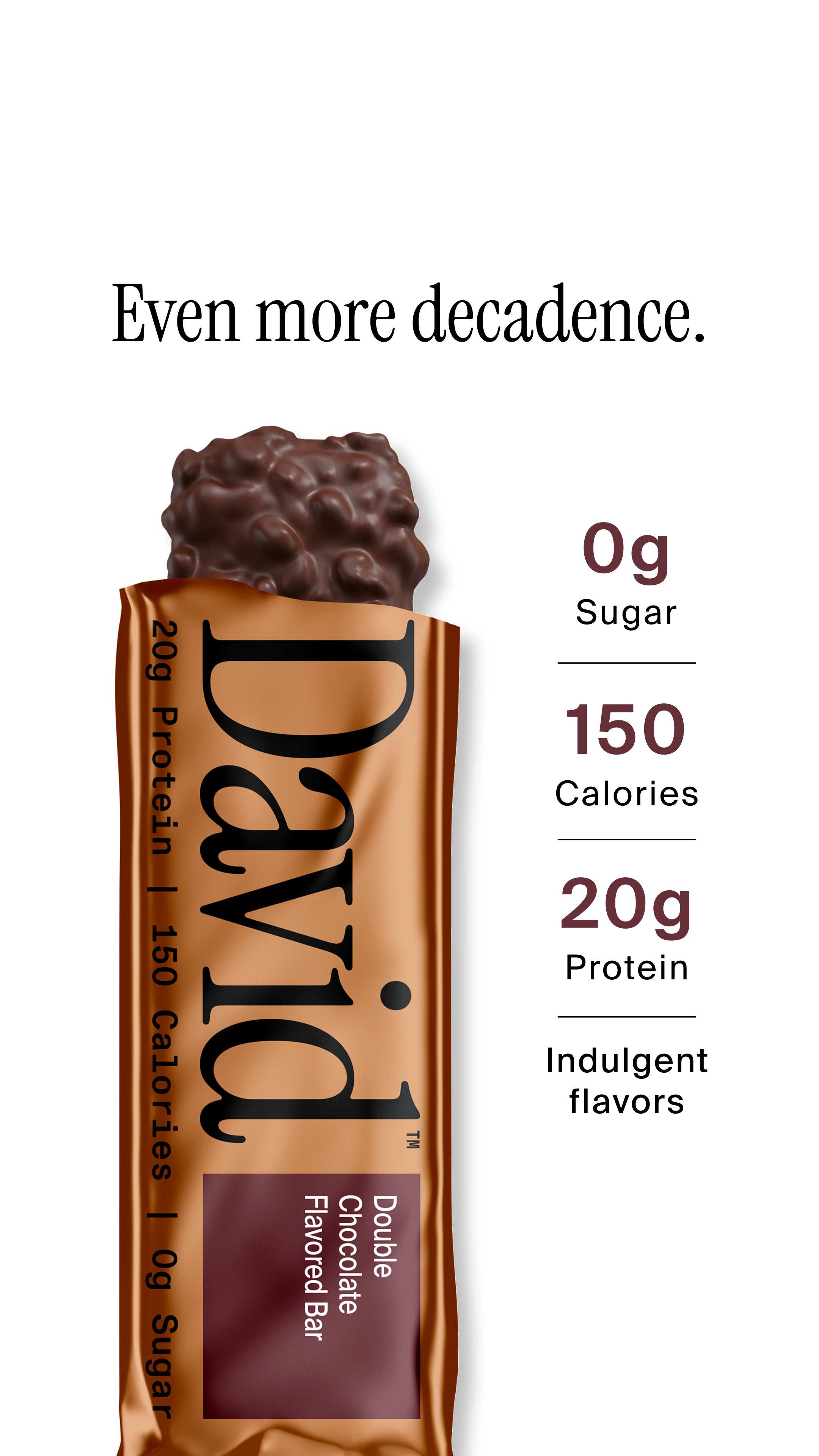 David Protein Facebook ad
