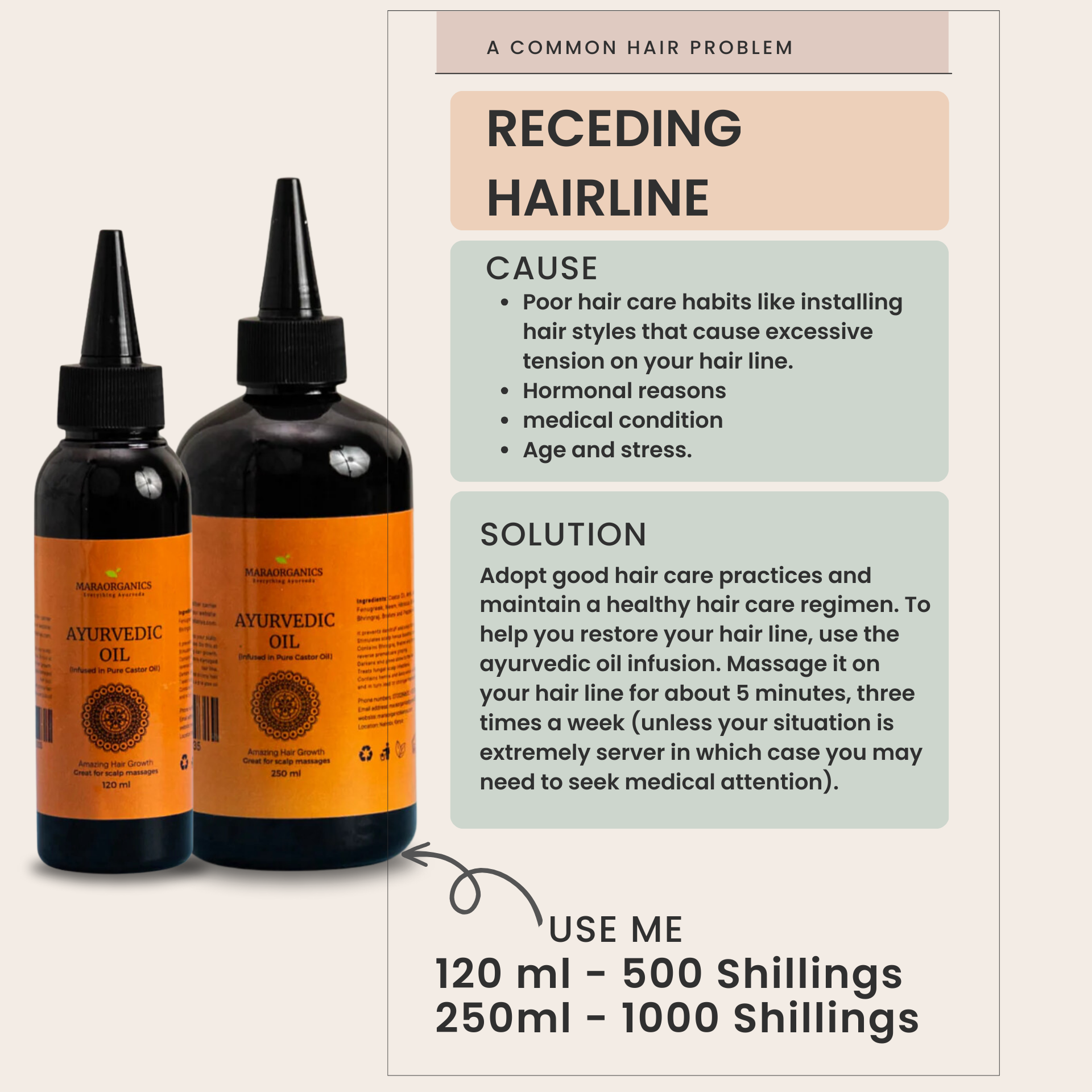 Mara Organics Facebook ad