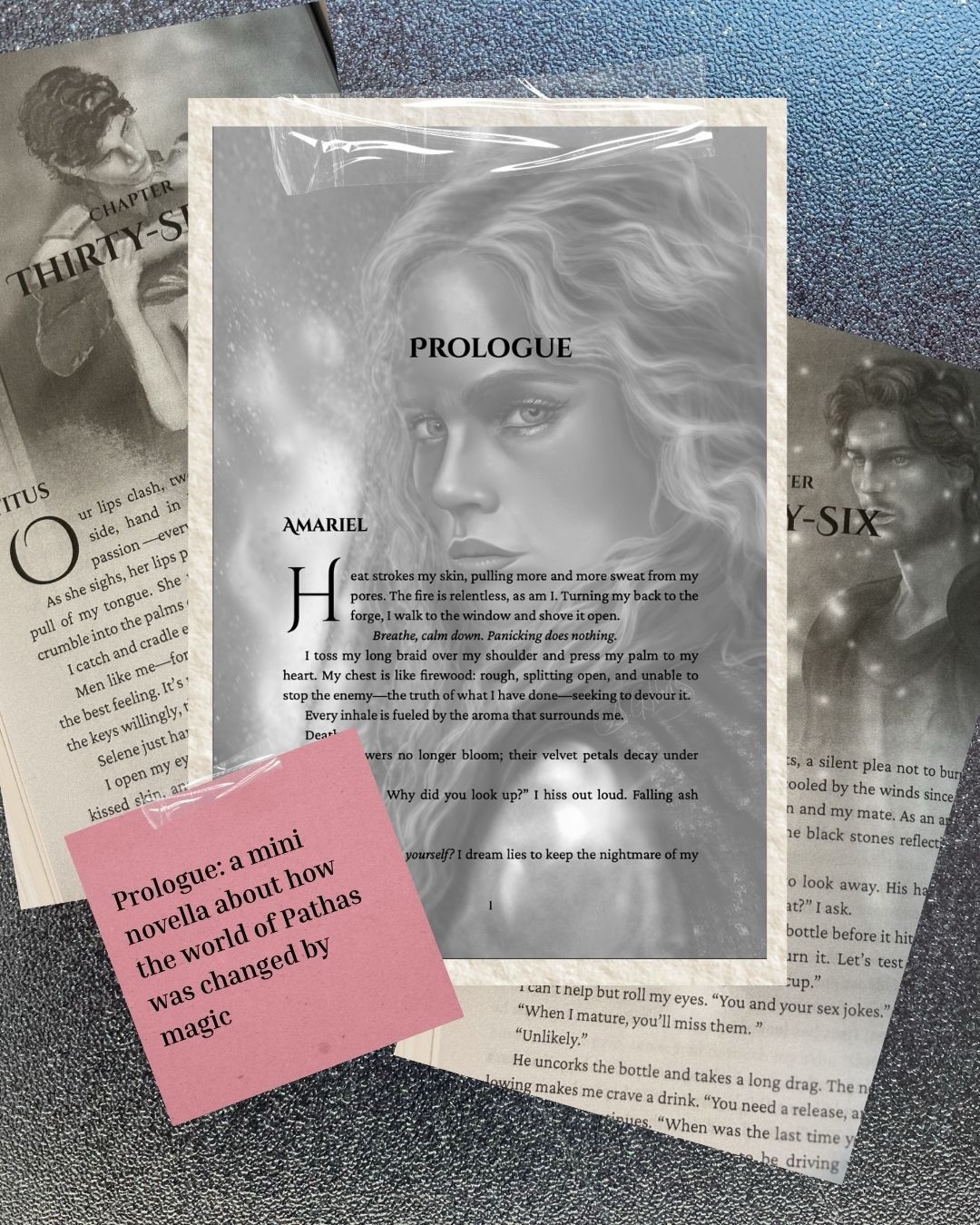 Author A.G. Harris's Book Haven Facebook ad