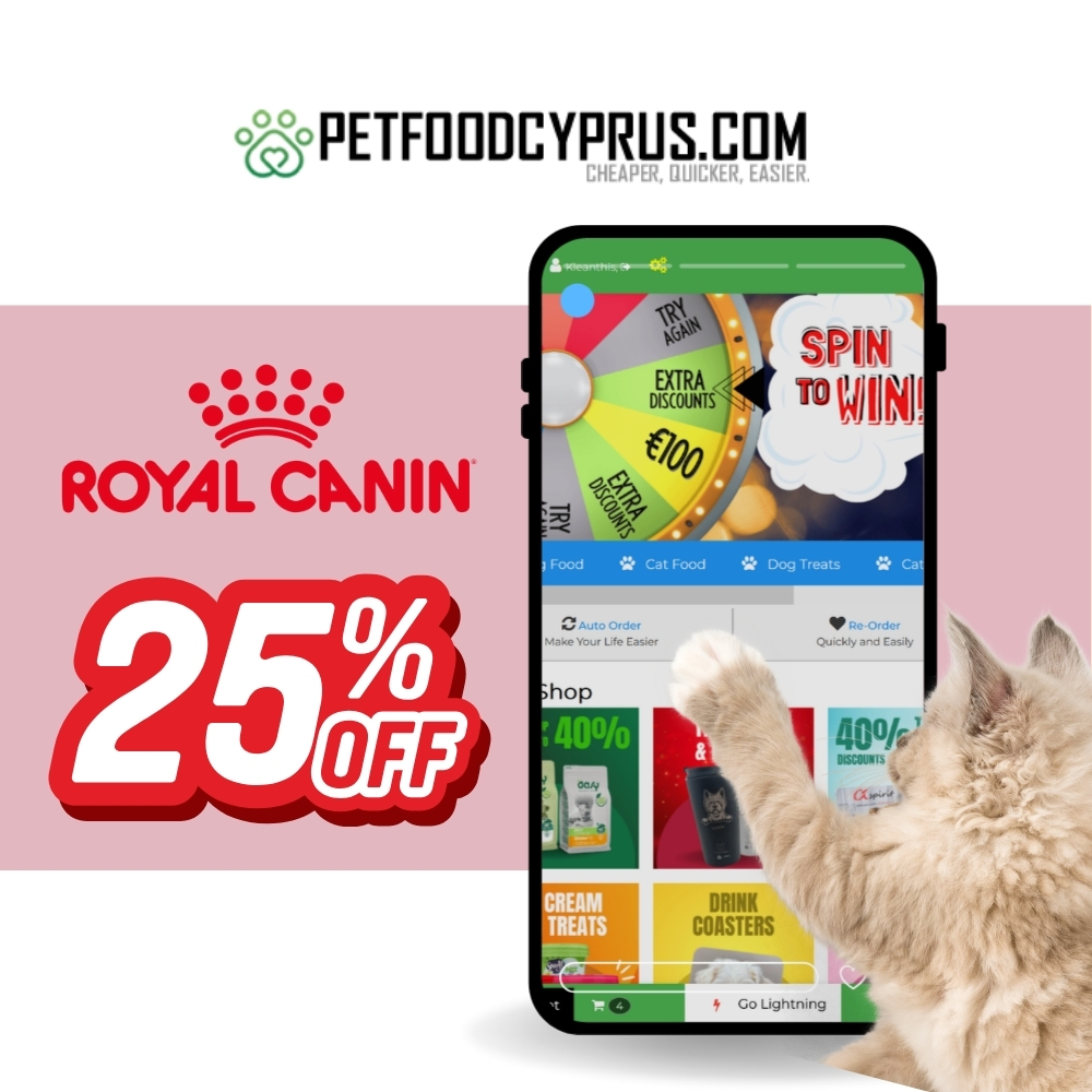 Pet Food Cyprus Facebook ad