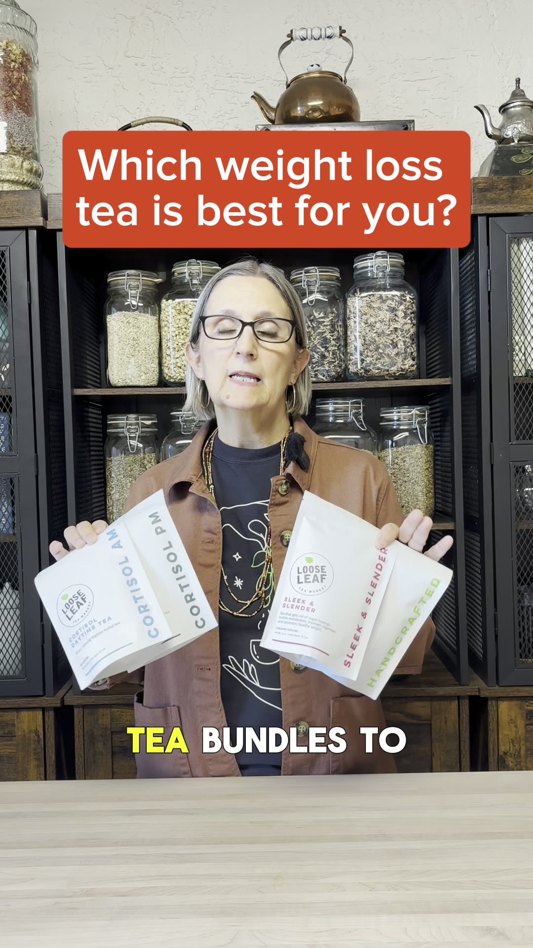 Loose Leaf Tea Market Facebook ad: Find Your Bundle