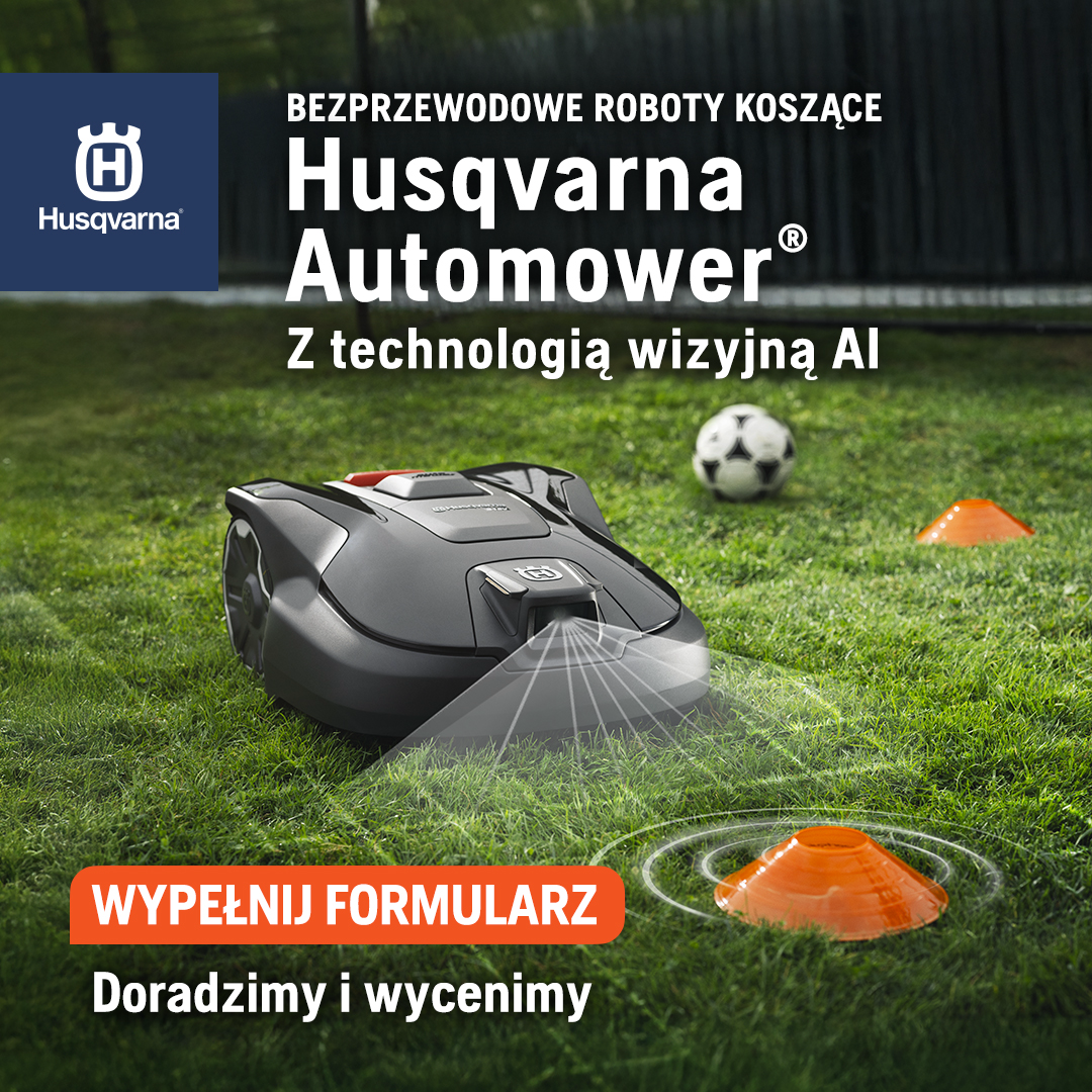 Roboty koszące Szczecin Facebook ad: Nowość 2026, robot koszący bez przewodów