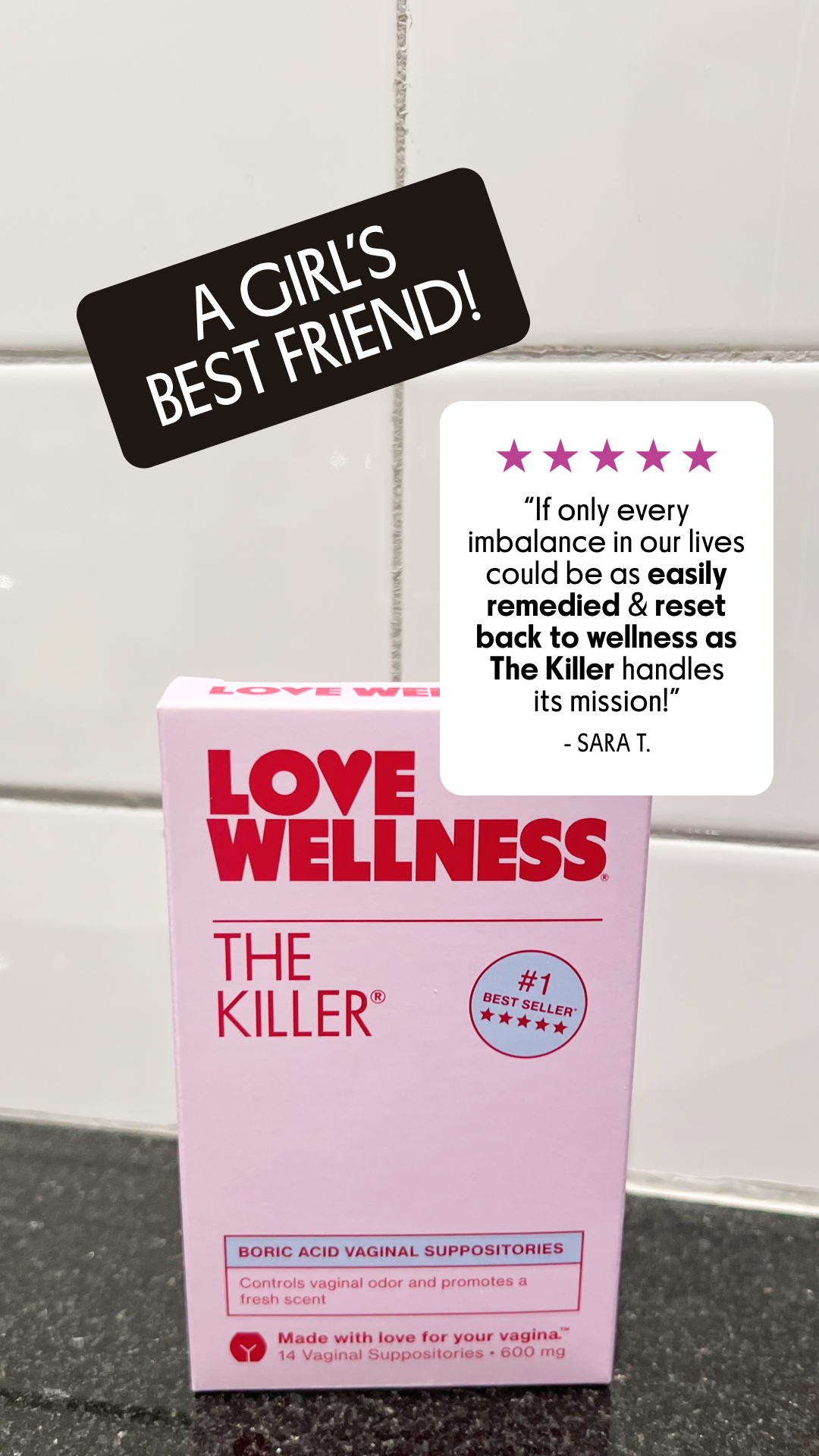 Love Wellness Facebook ad