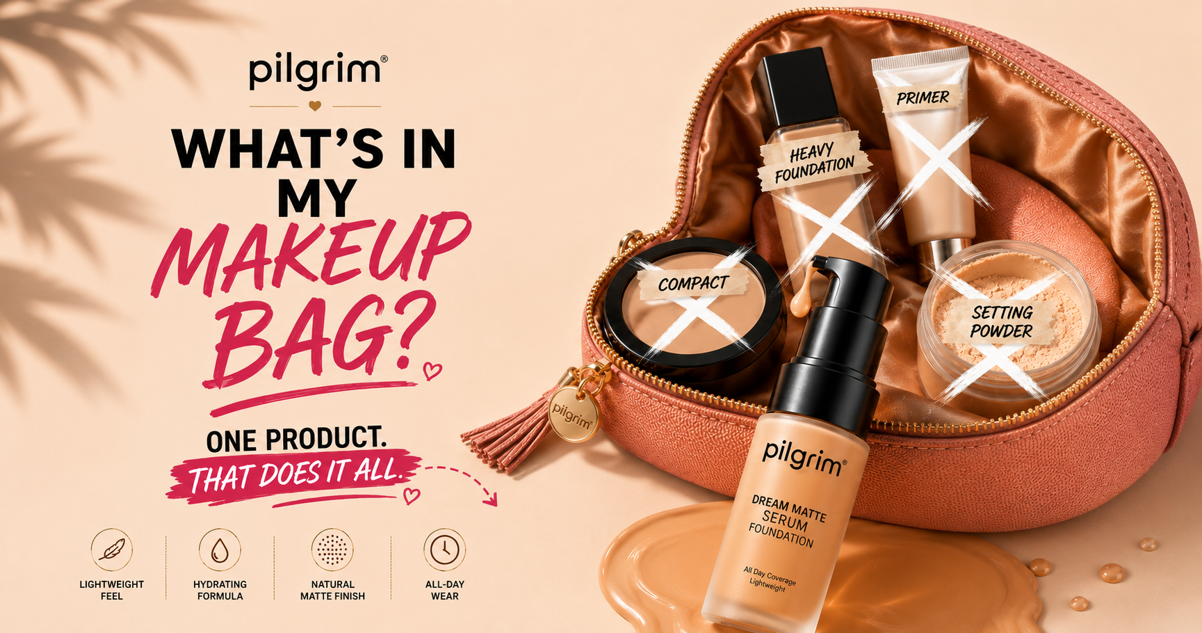 Pilgrim Makeup Facebook ad