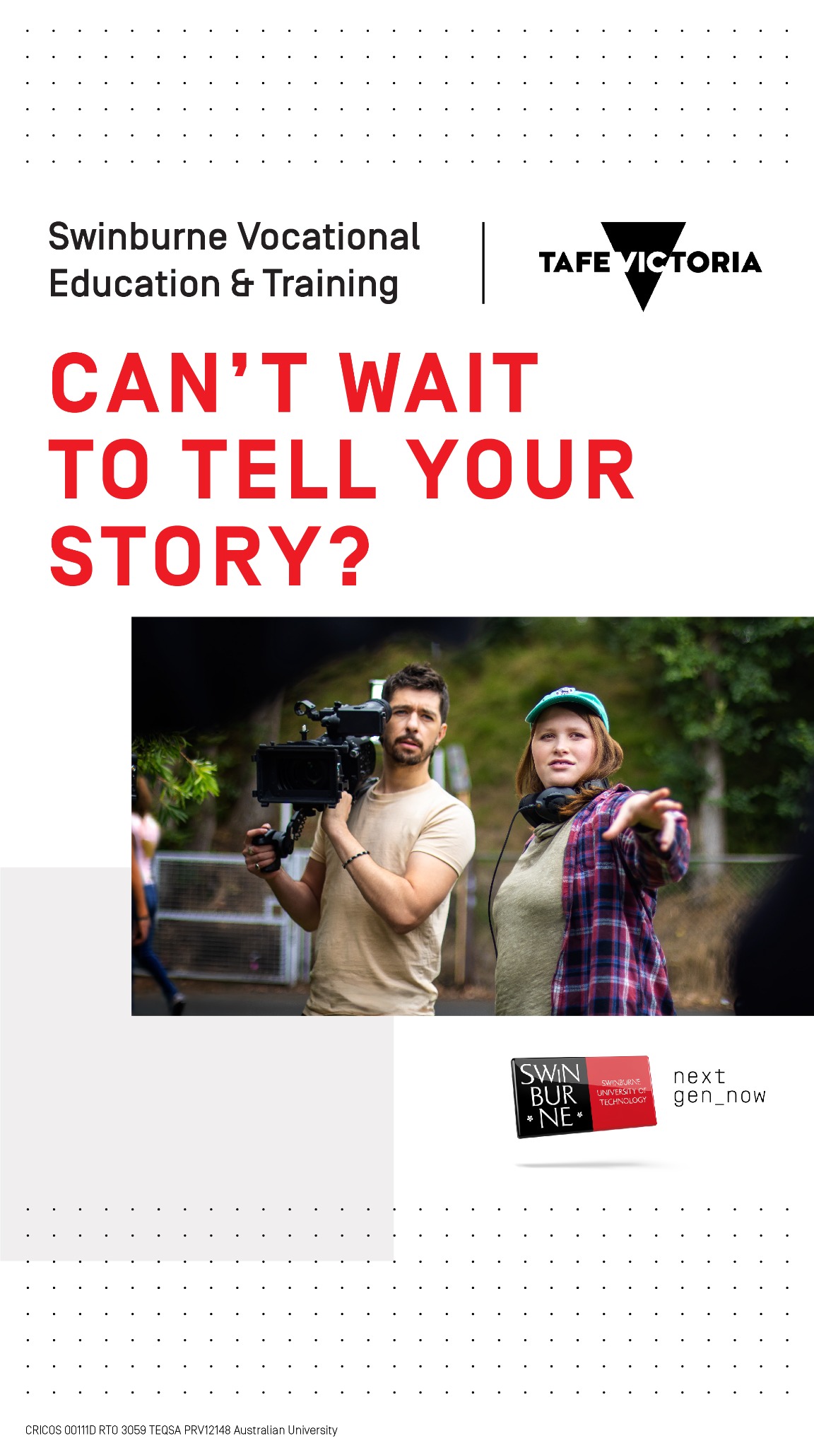 Swinburne University of Technology Facebook ad