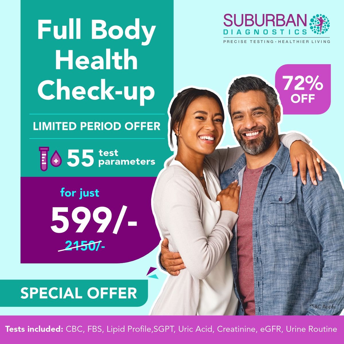 Suburban Diagnostics Facebook ad