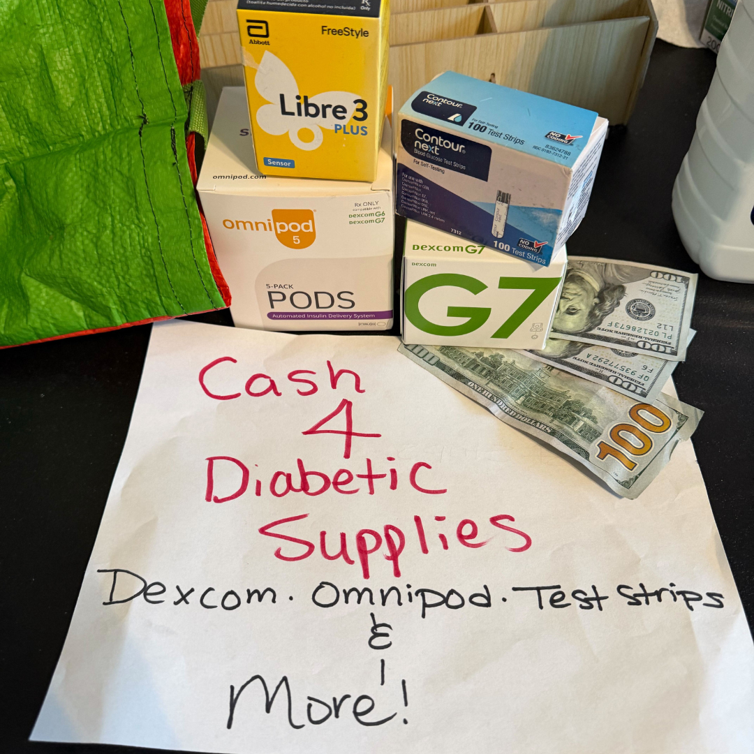 Day2DayStrips - Cash for Diabetic Supplies Facebook ad from May 7, 2026