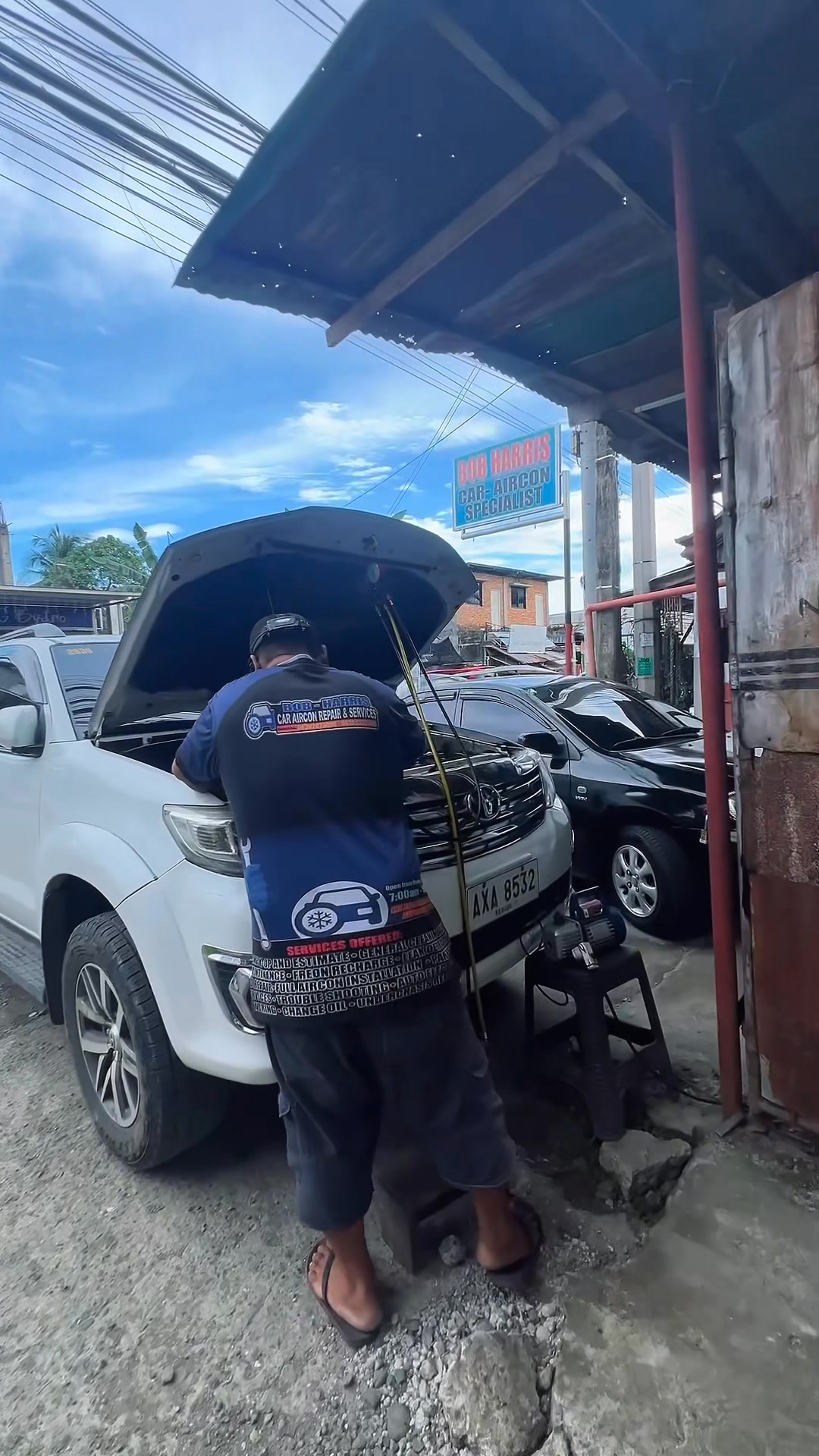 Bob-Harris Car Aircon Specialist Facebook ad: TRUSTED CAR AIRCON SPECIALIST IN DAVAO CITY