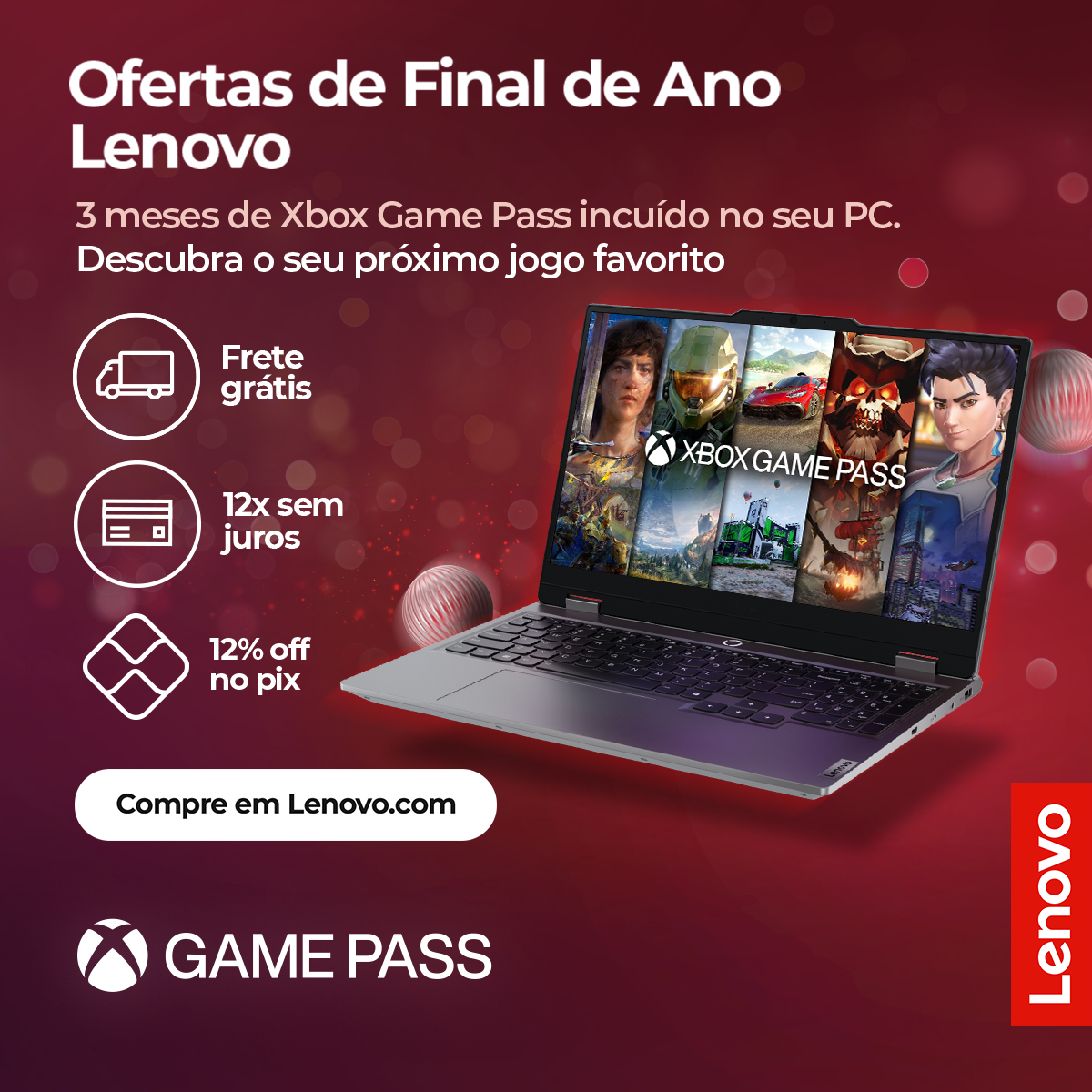 Lenovo Brasil Facebook ad