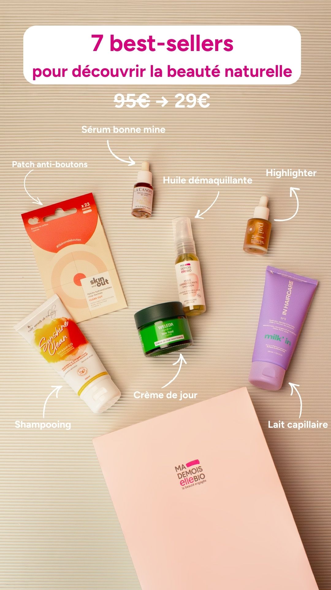 Mademoiselle bio Facebook ad